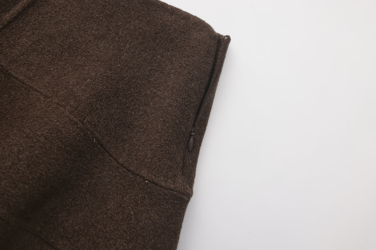 AW26 - TAUPE ZORIN SKIRT