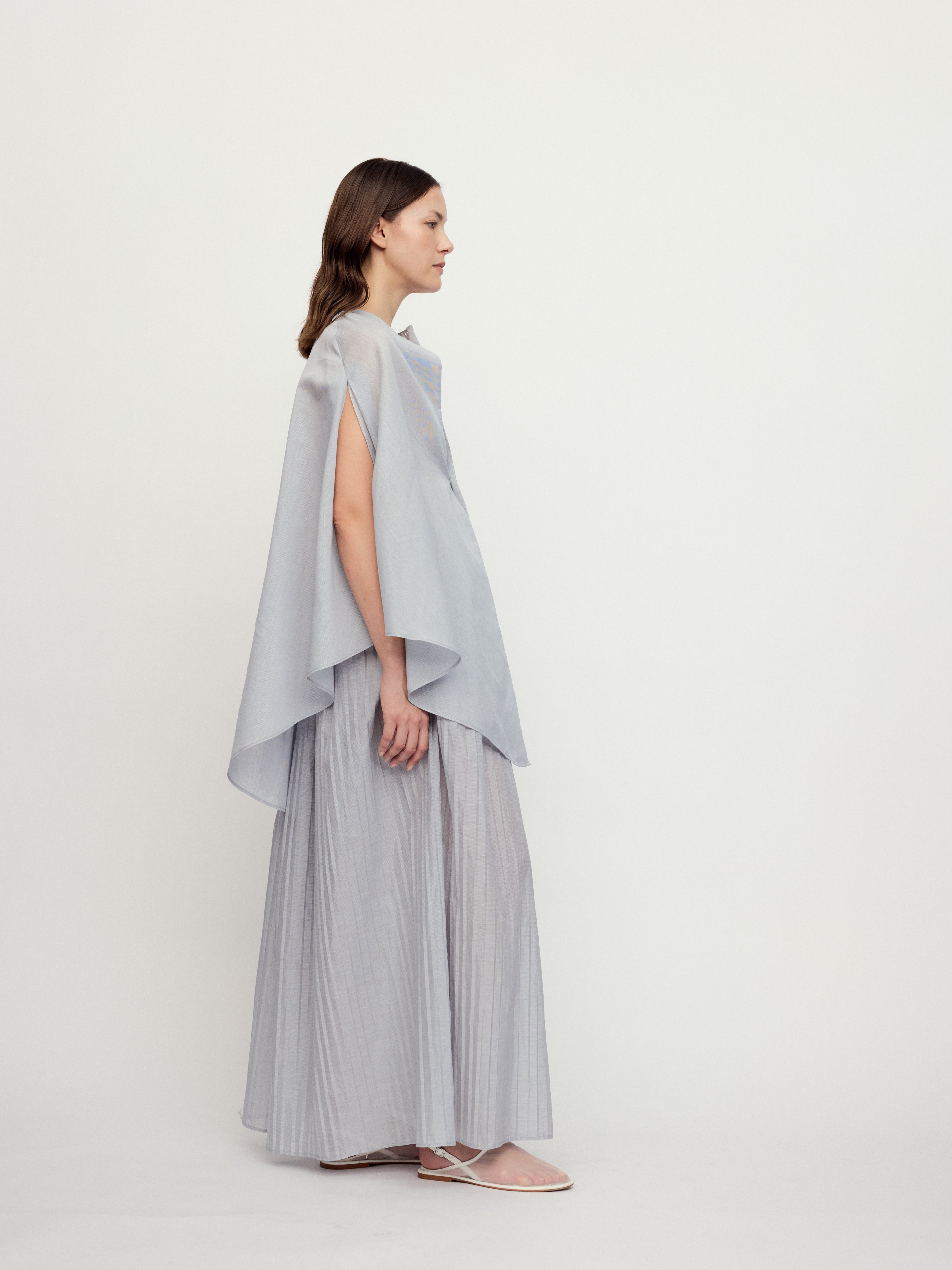 SS25 - TINTED STRIPED BURU CAPE