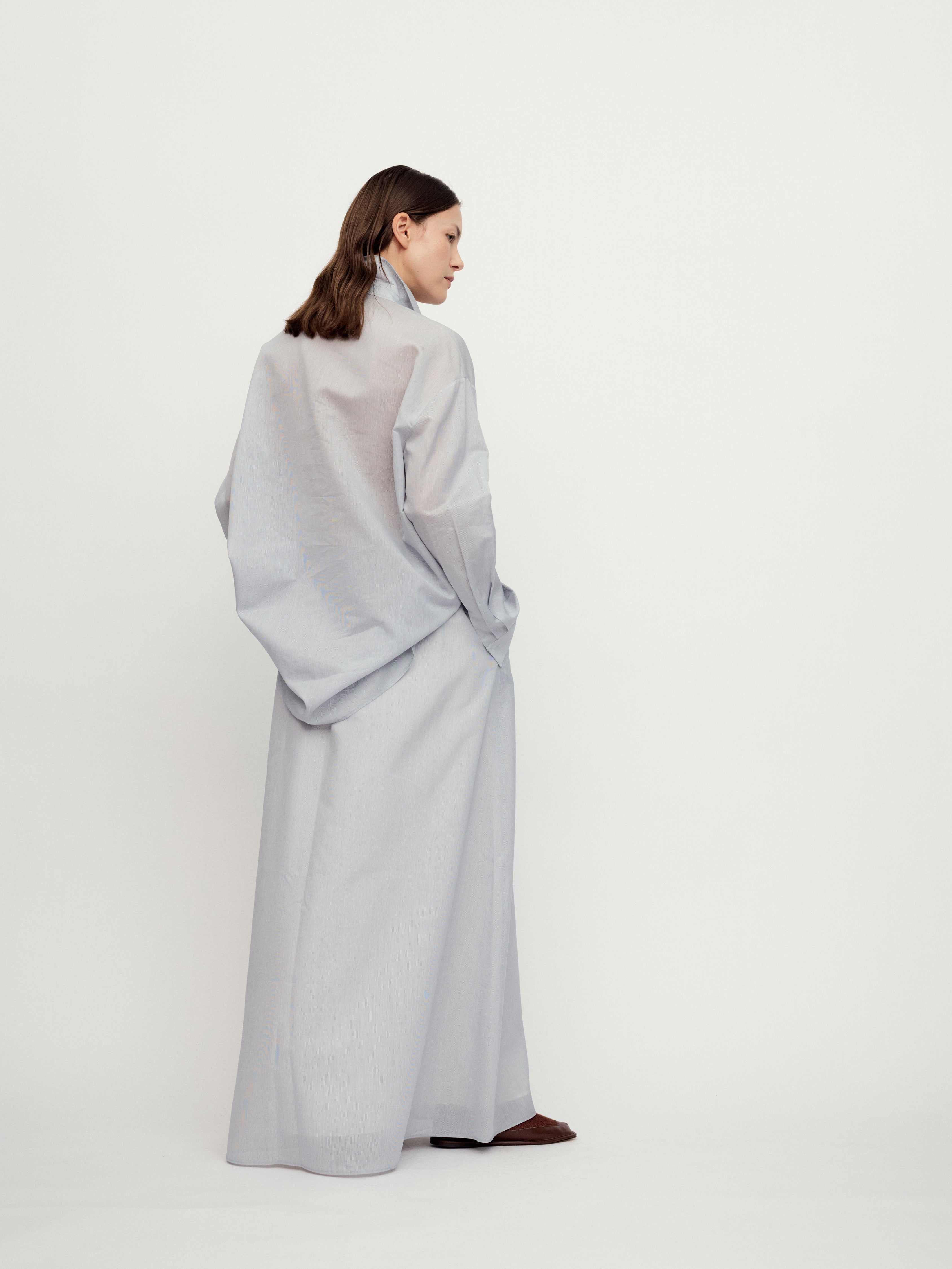 SS25 - TINTED STRIPED BRIT SKIRT