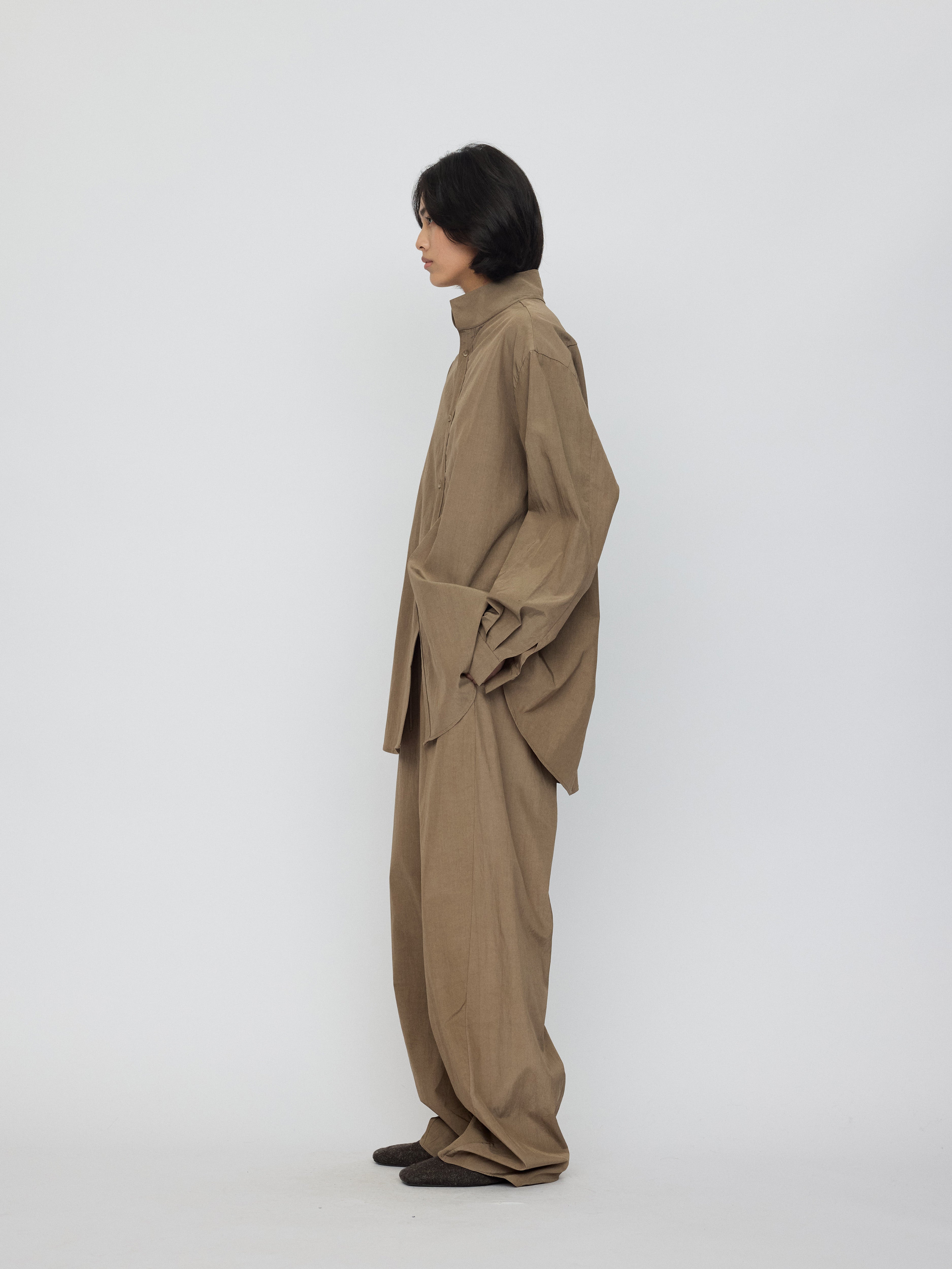 AW26 - KHAKI SHINE TARIN SHIRT