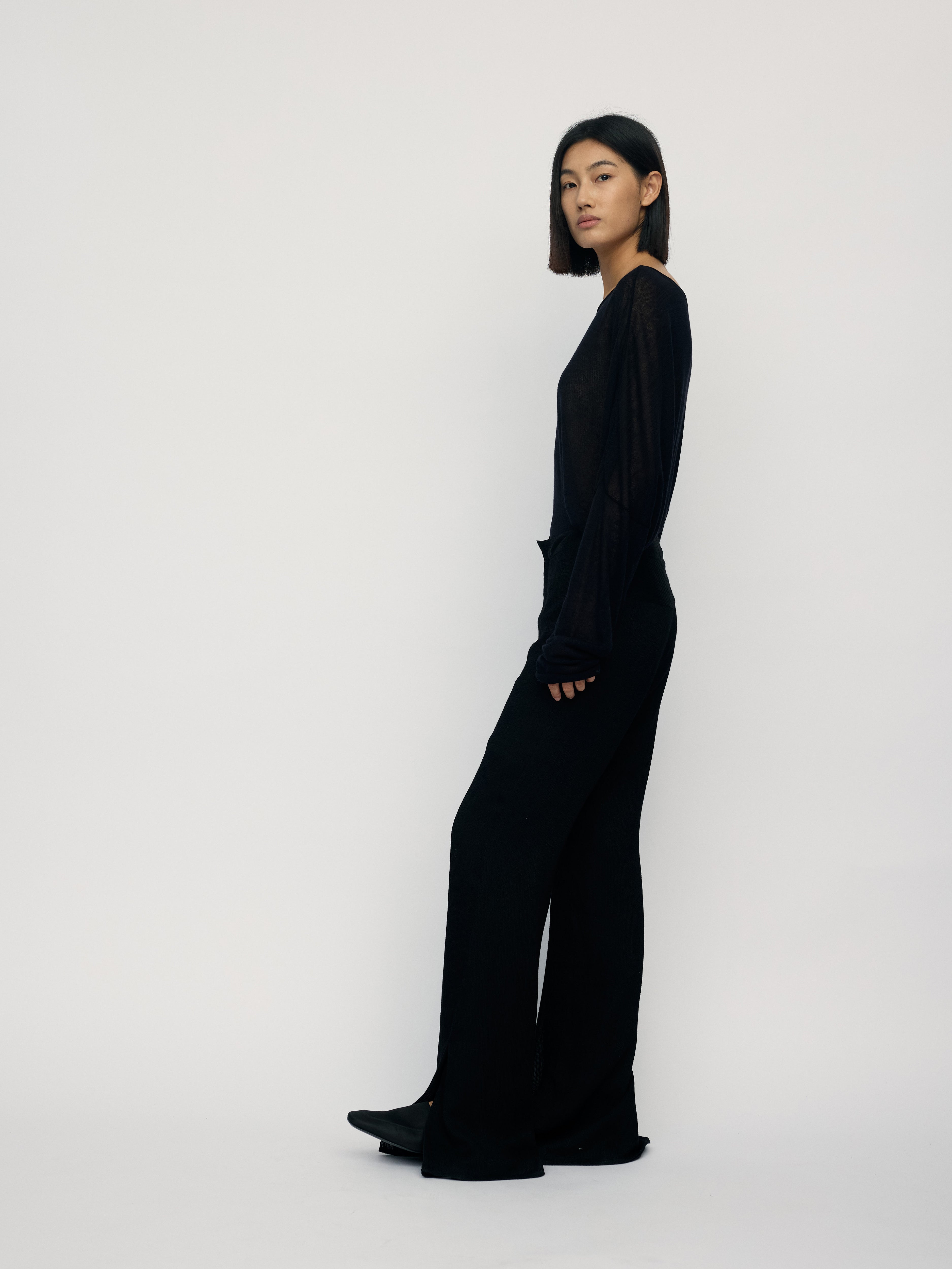 SS26 - STRIPE LANZ TROUSERS