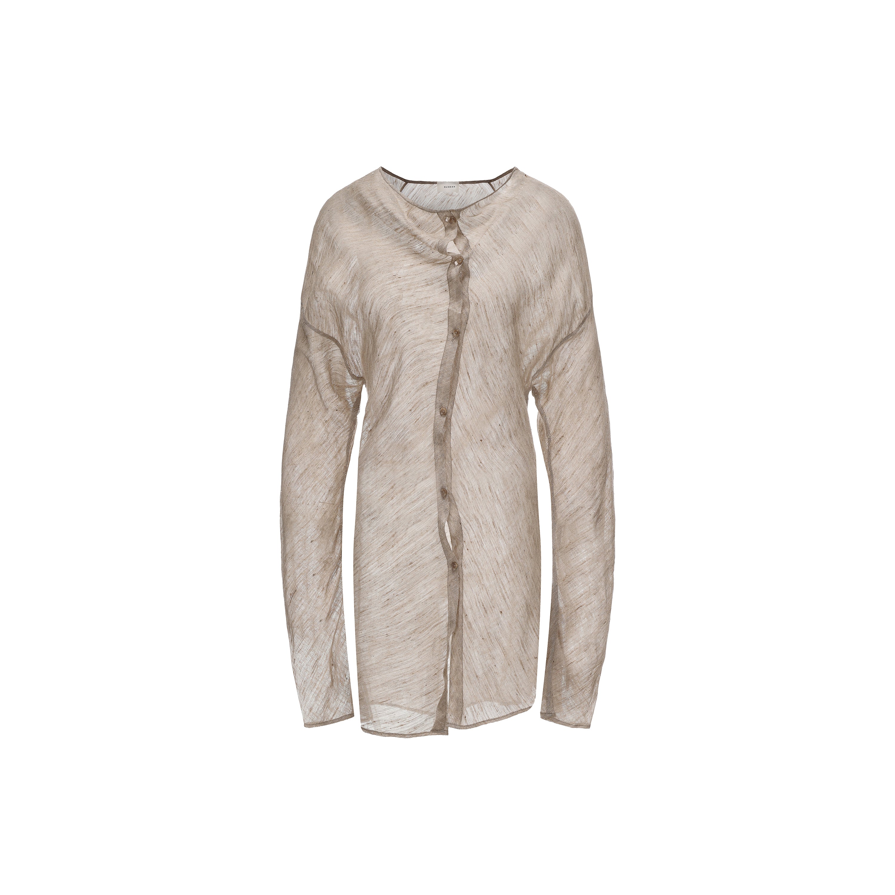 SS26 - FLAXEN AMIR BUTTON-UP BLOUSE