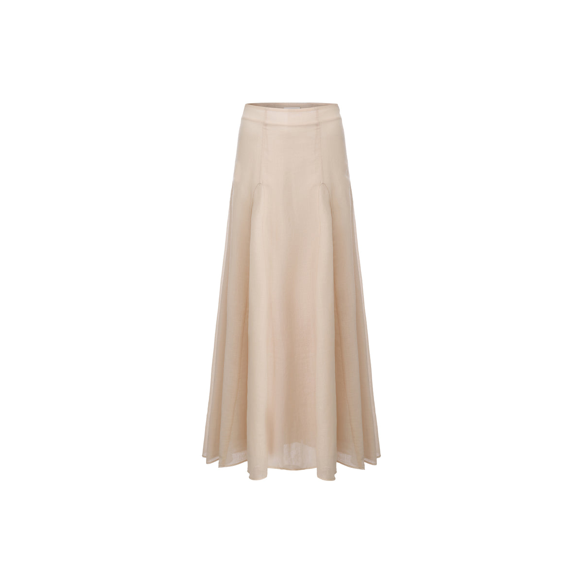 AW26 - DUST BEIGE PARASOL SKIRT