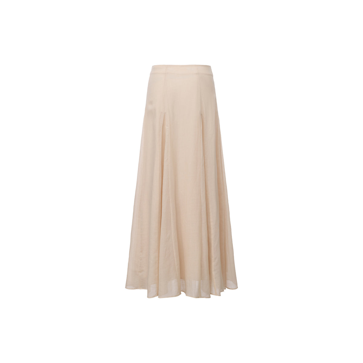 AW26 - DUST BEIGE PARASOL SKIRT