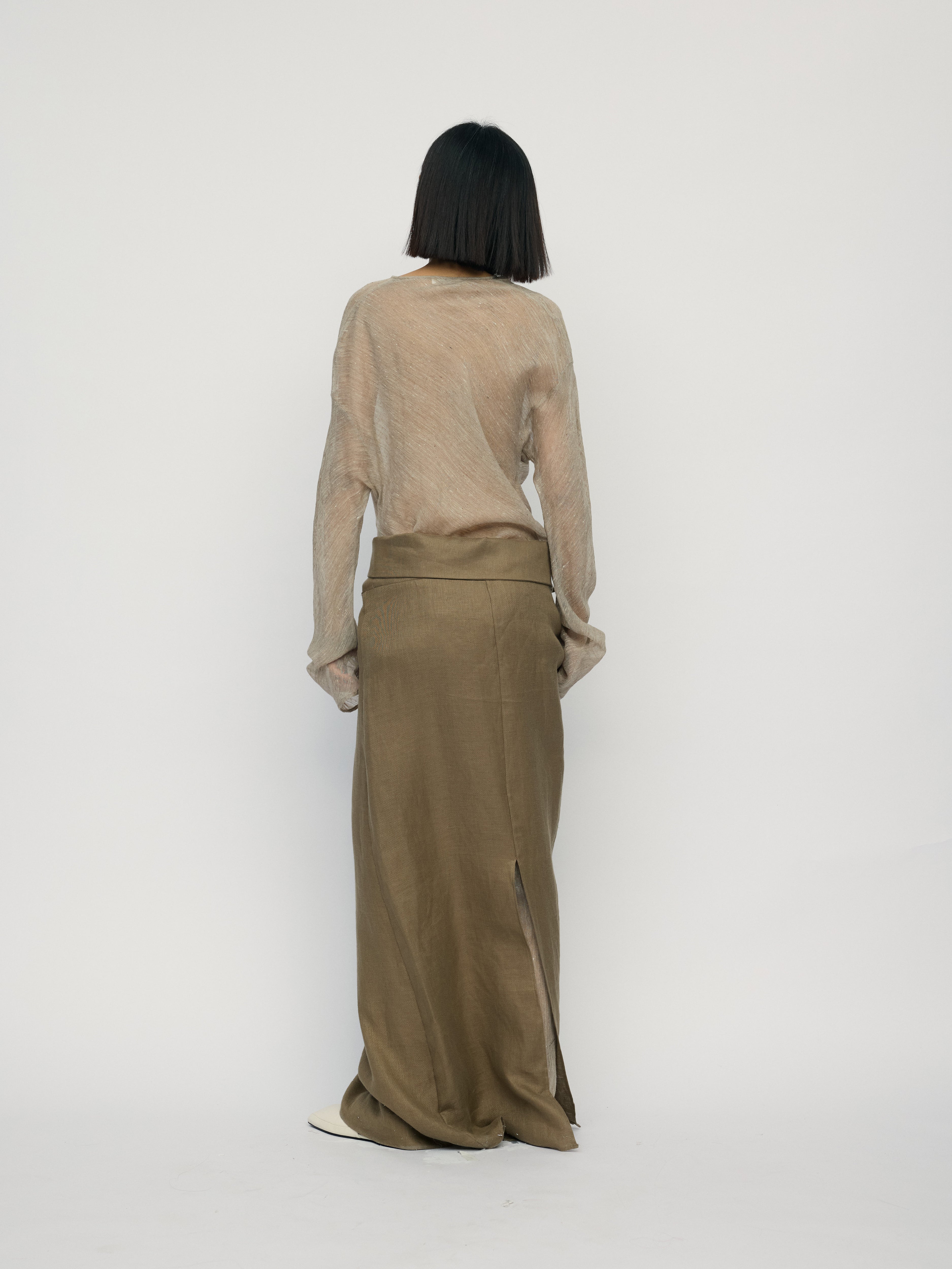 SS26 - PECAN POHN SKIRT