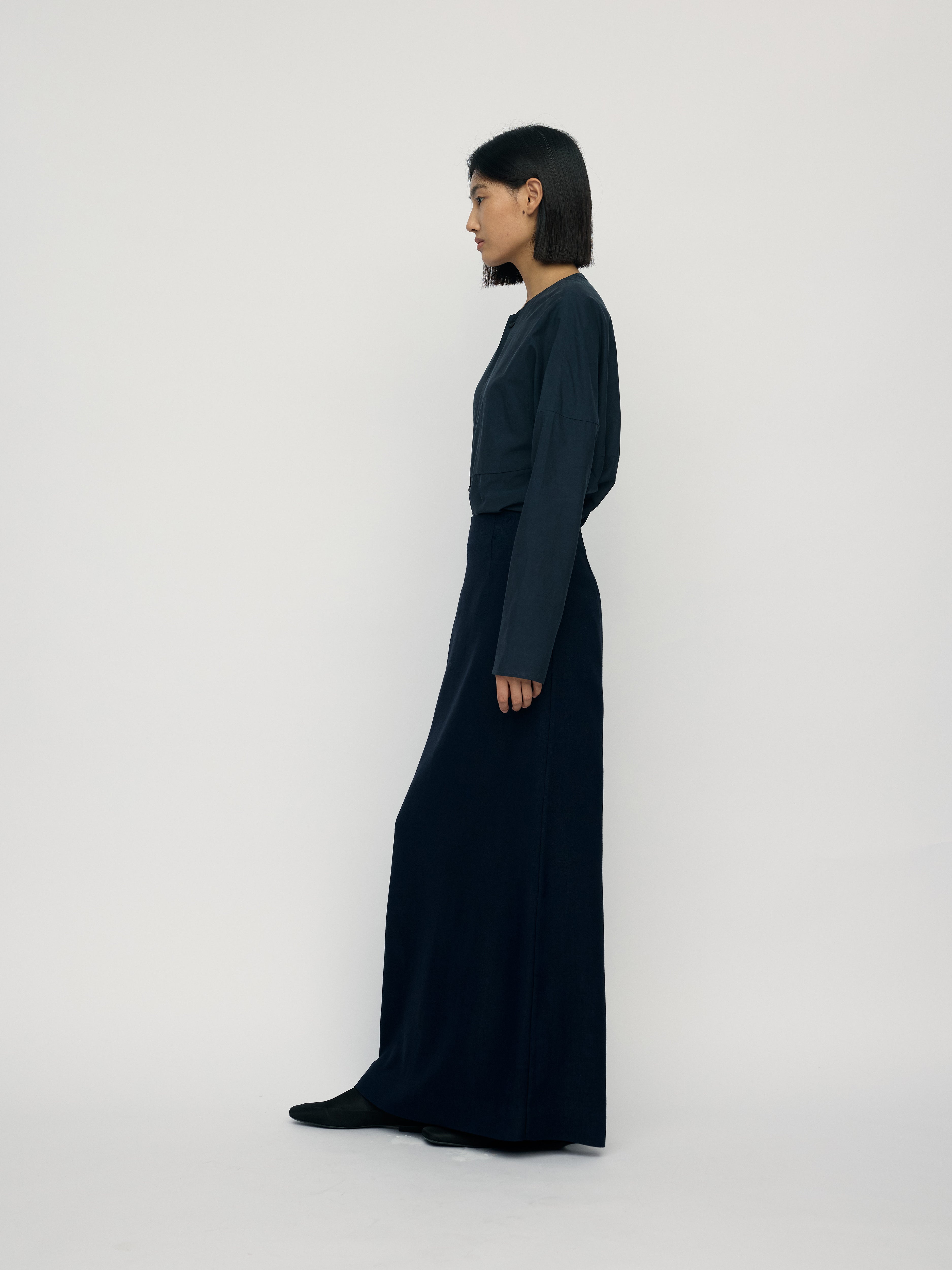 SS26 - 9PM BLUE PENCIL SKIRT