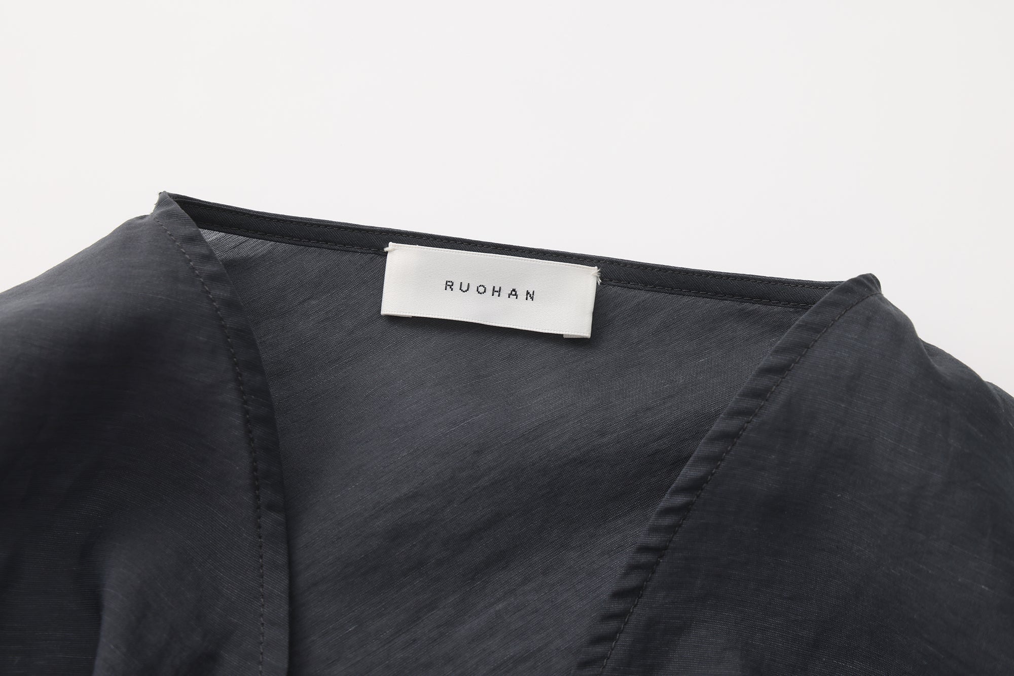 SS26 - SLATE AMIR BUTTON-UP BLOUSE