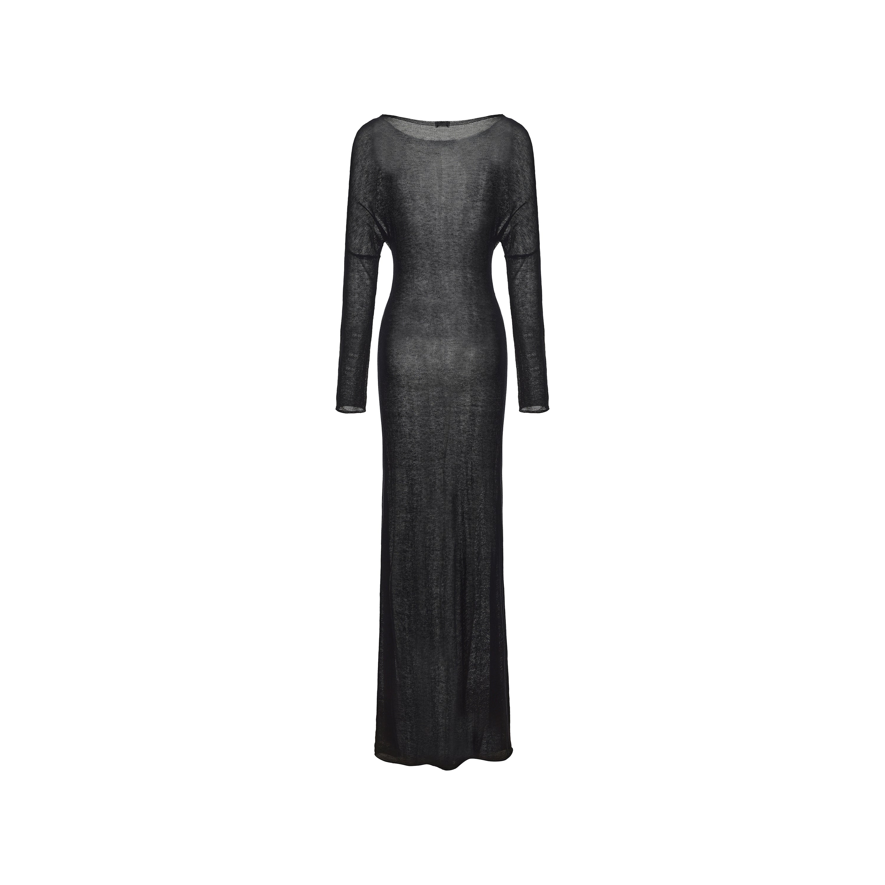 SS26 - DEEP NAVY LOFE KNIT DRESS