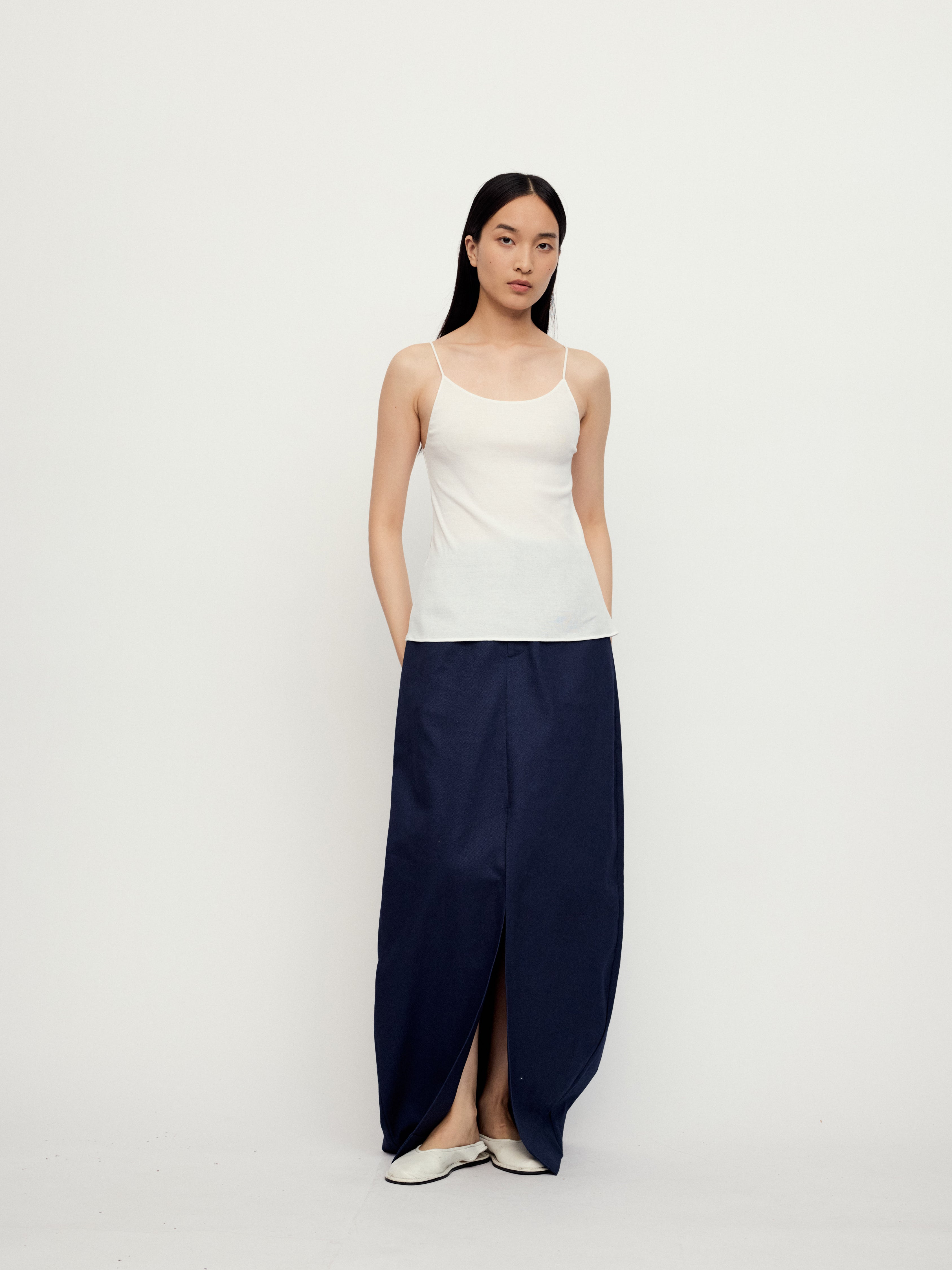 SS25 - CERAMIC WHITE LOS SLIP TOP