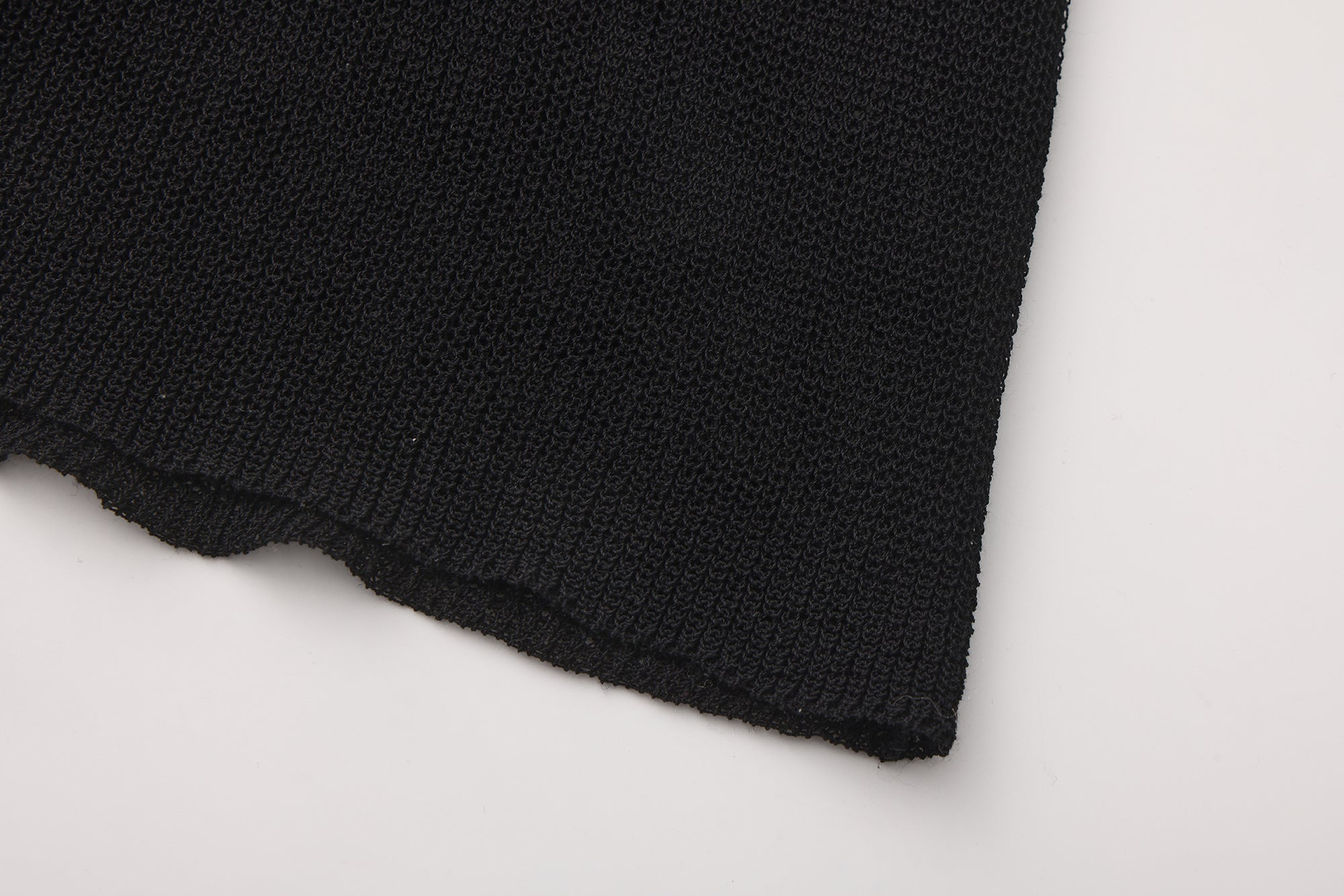 SS26 - BLACK VIS KNIT DRESS