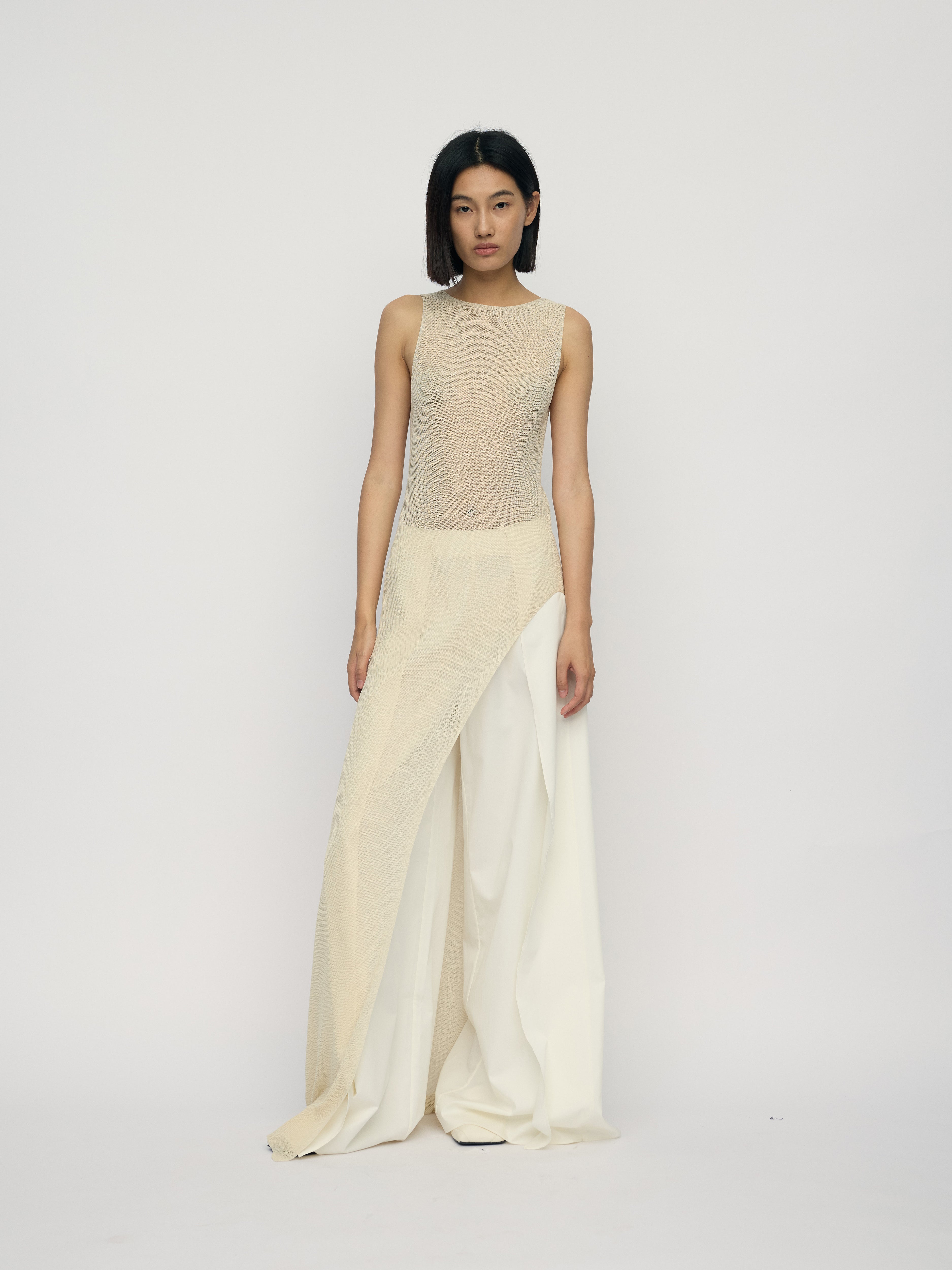 SS26 - LIGHT CAMEL NAMU LONG TOP