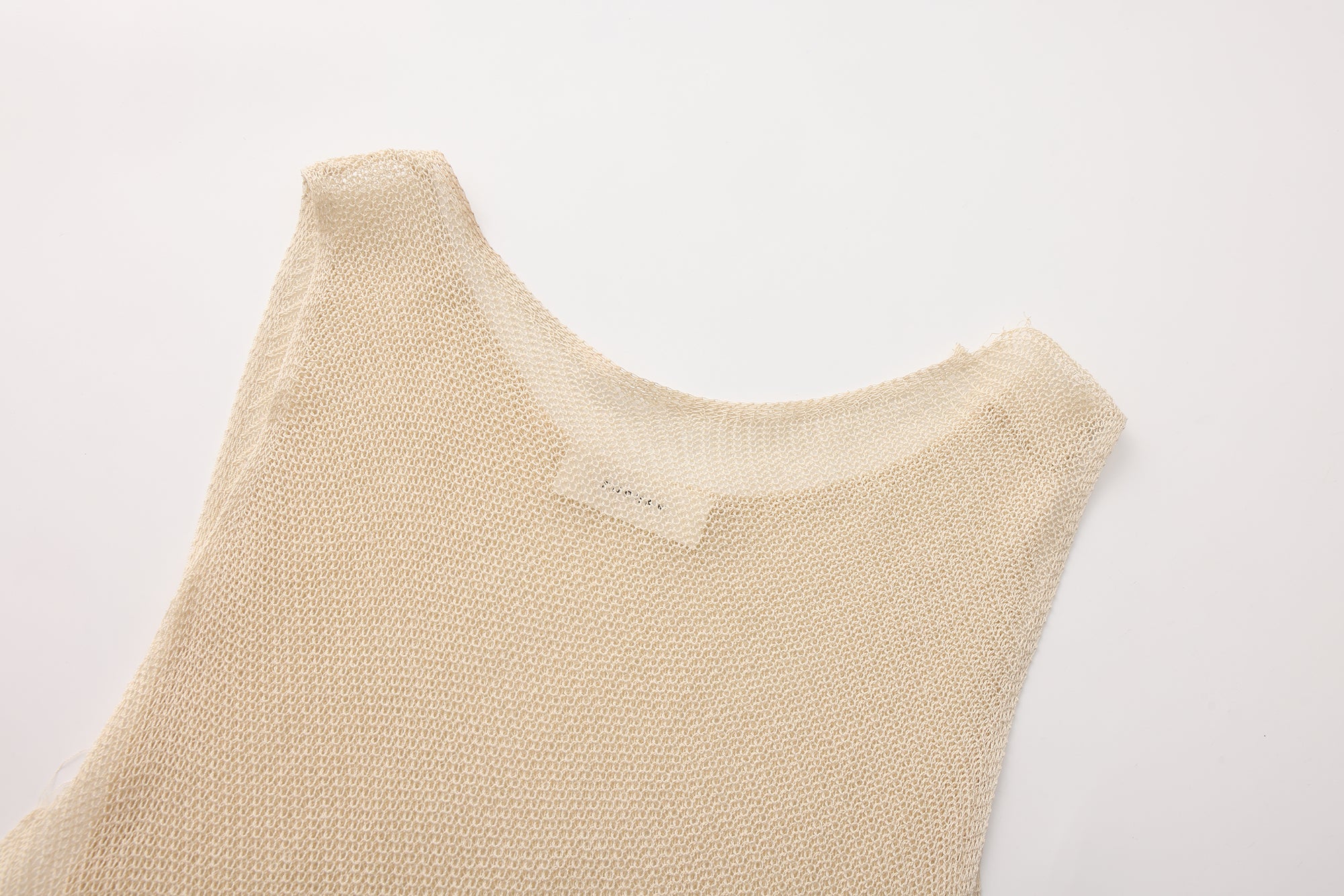 SS26 - LIGHT CAMEL NAMU LONG TOP