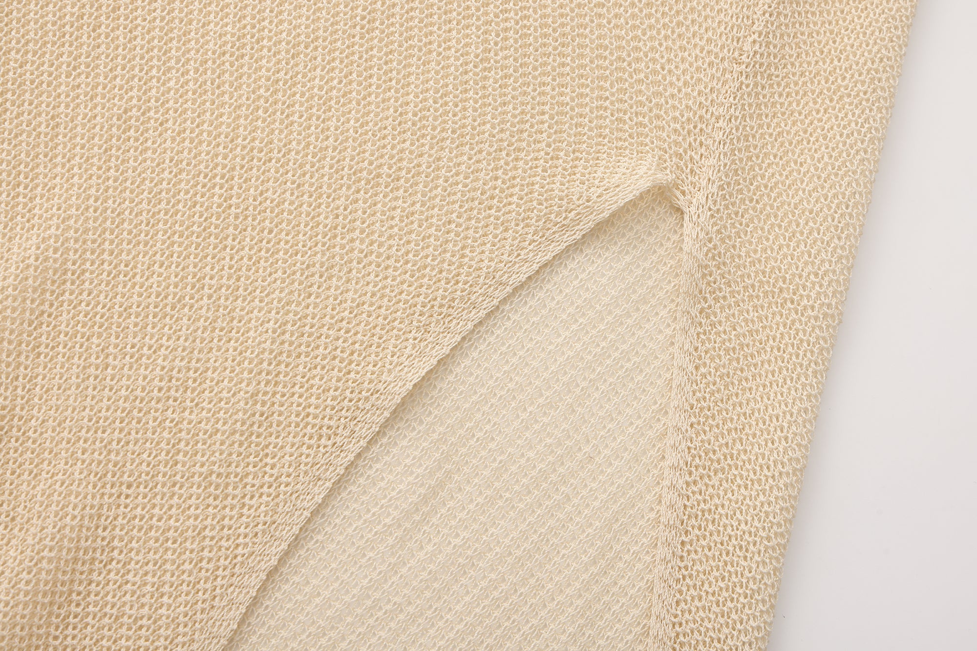 SS26 - LIGHT CAMEL NAMU LONG TOP