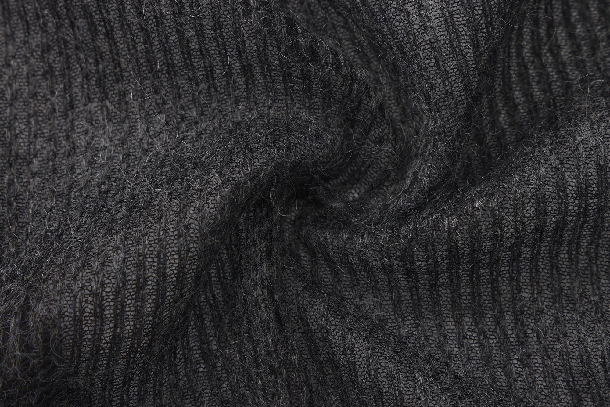 SS26 - BLACK STRIPE LONG CARDIGAN