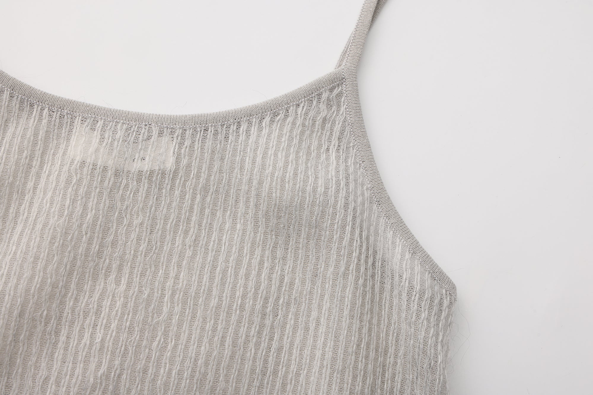 SS26 - GREY STRIPE KEA SLIP TOP