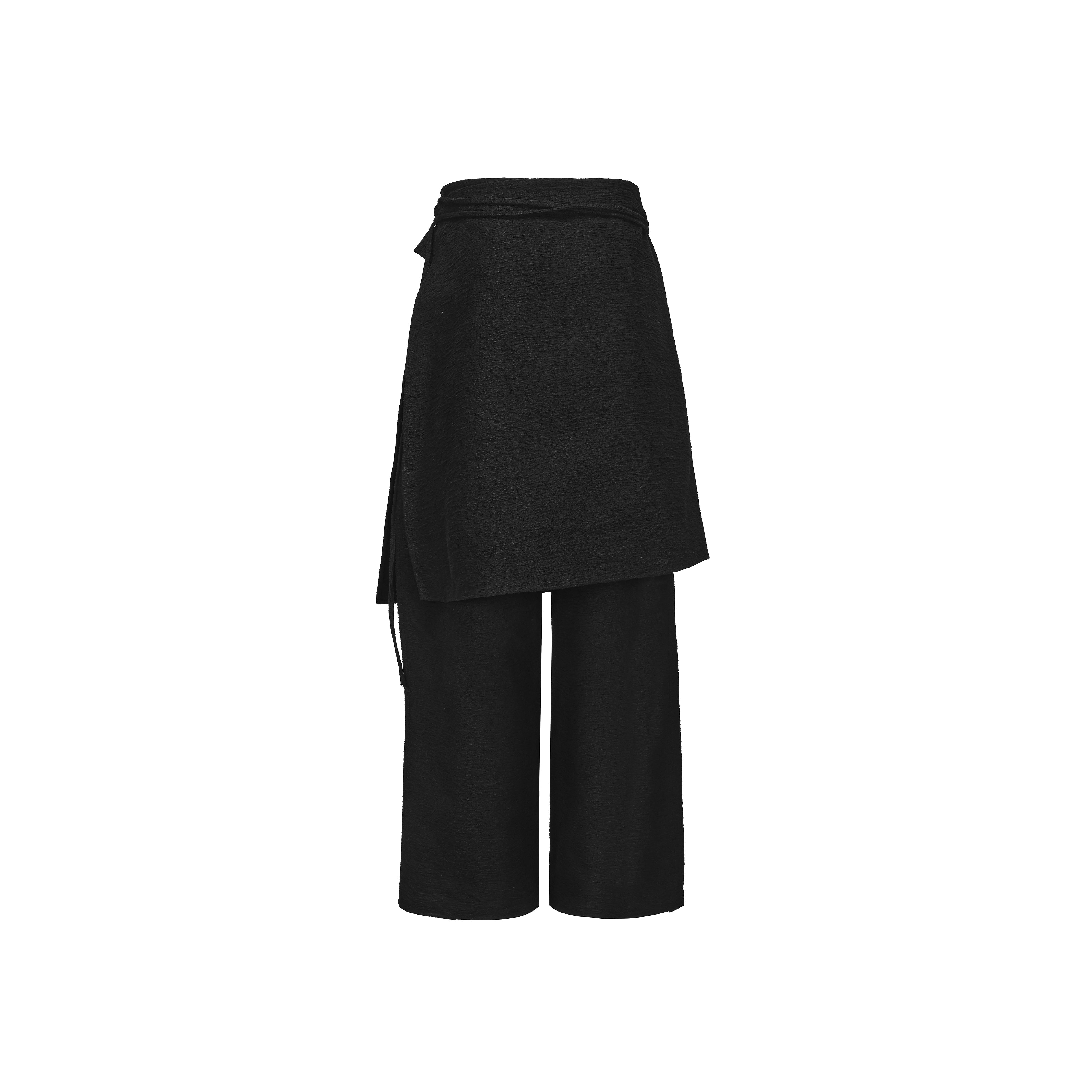 AW25 - CHARCOAL LENA SKIRT PANTS