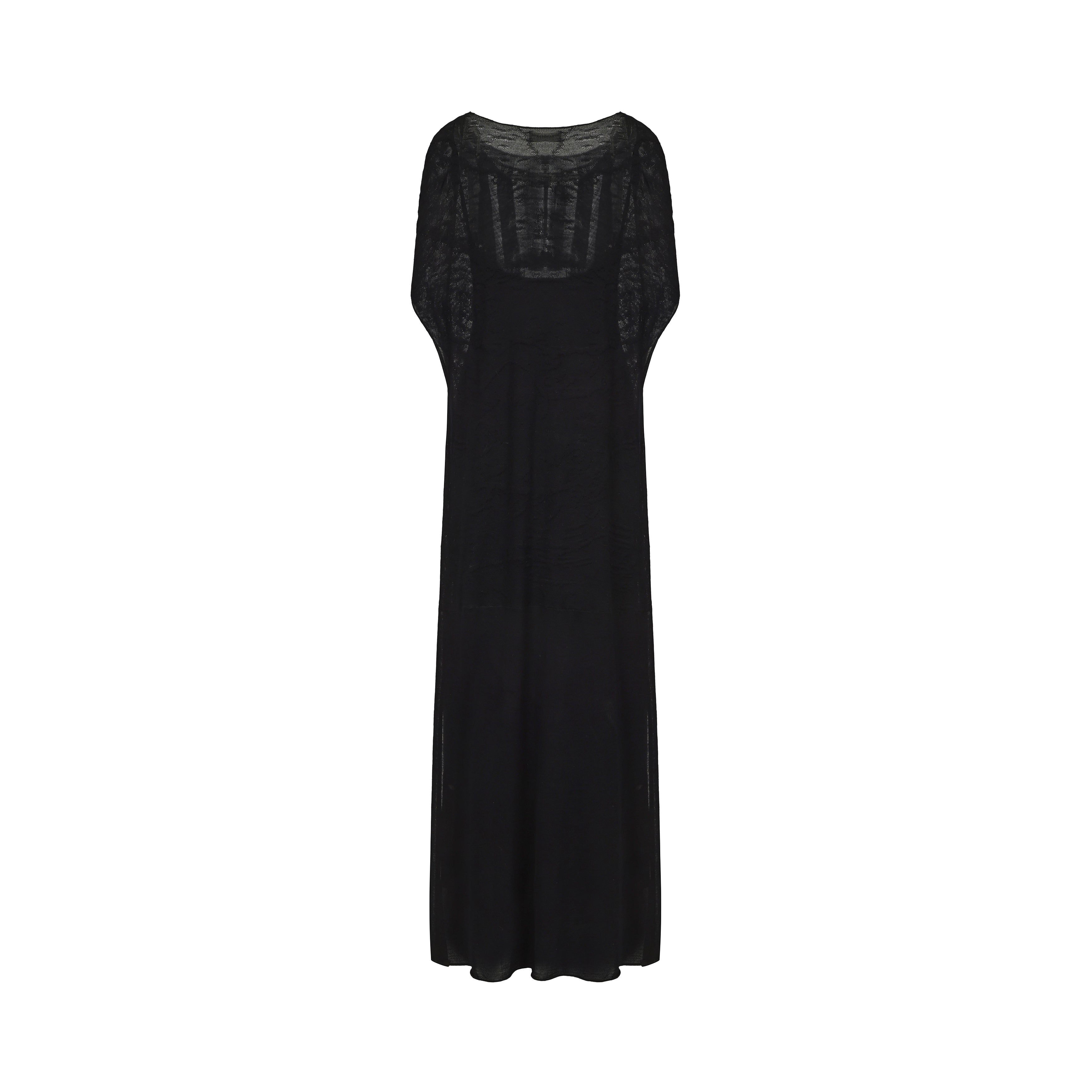 AW25 - BLACK BOREA DRESS