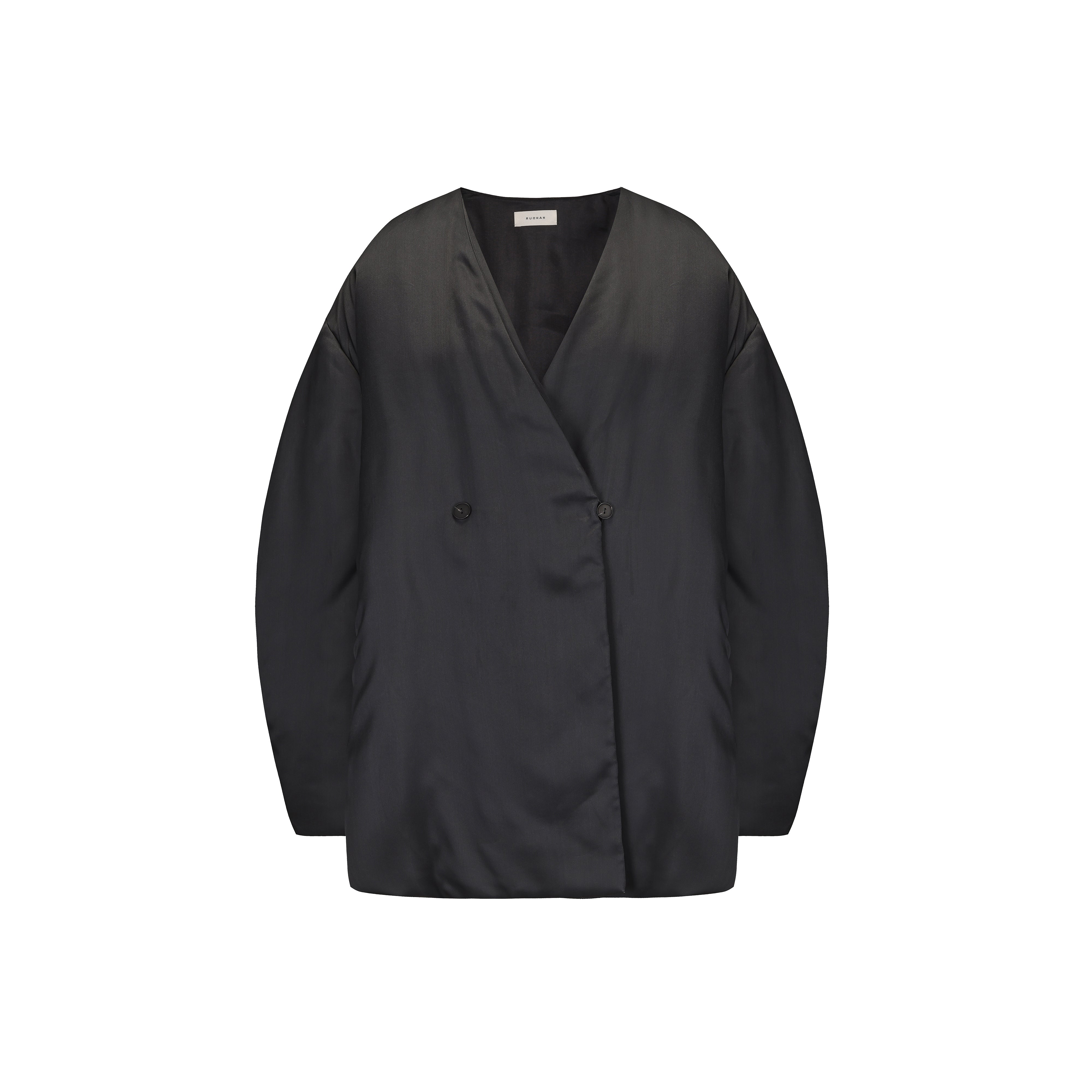 AW25 - INK PADDED WOLIN COAT
