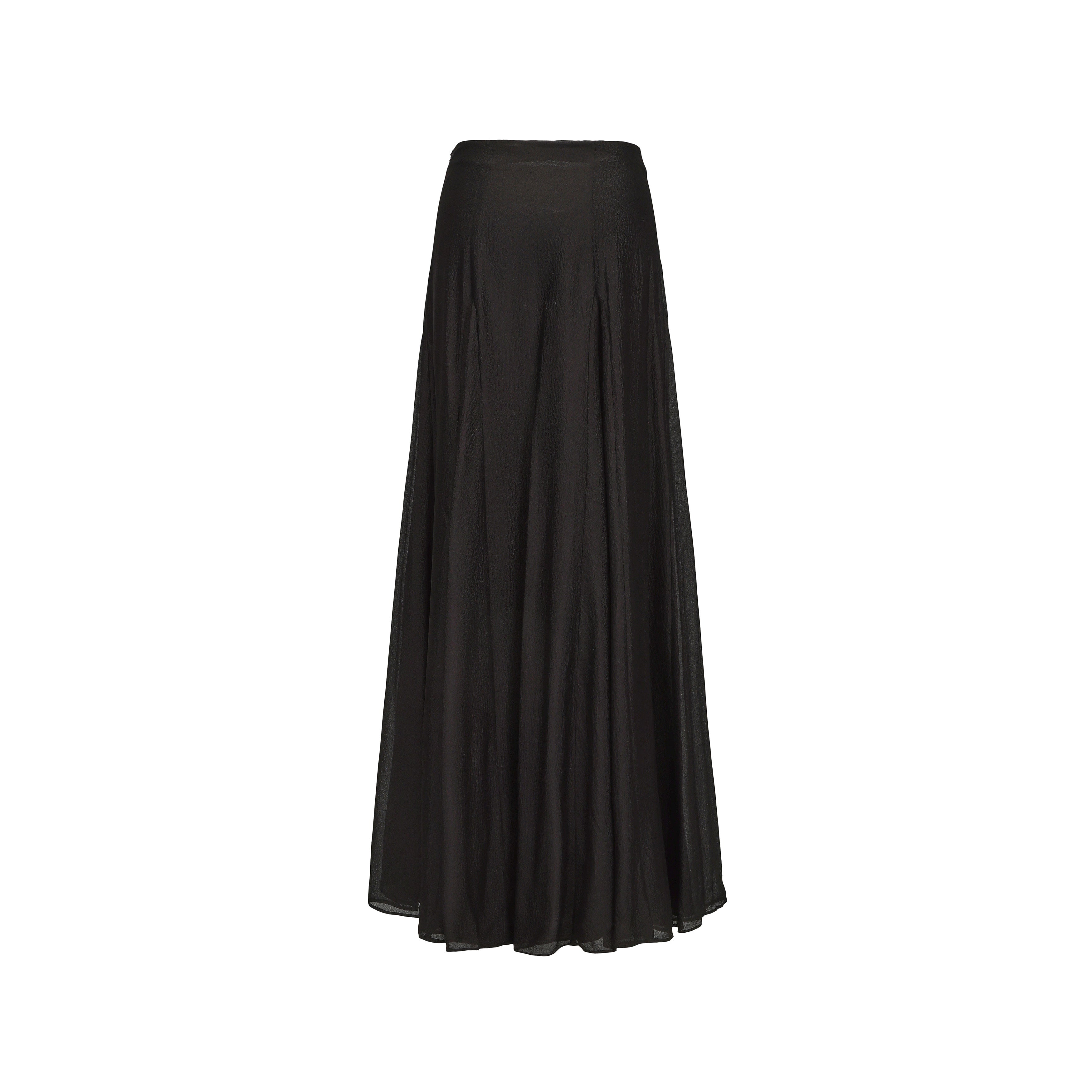 SS25 - JET BLACK TRIANGLE SKIRT