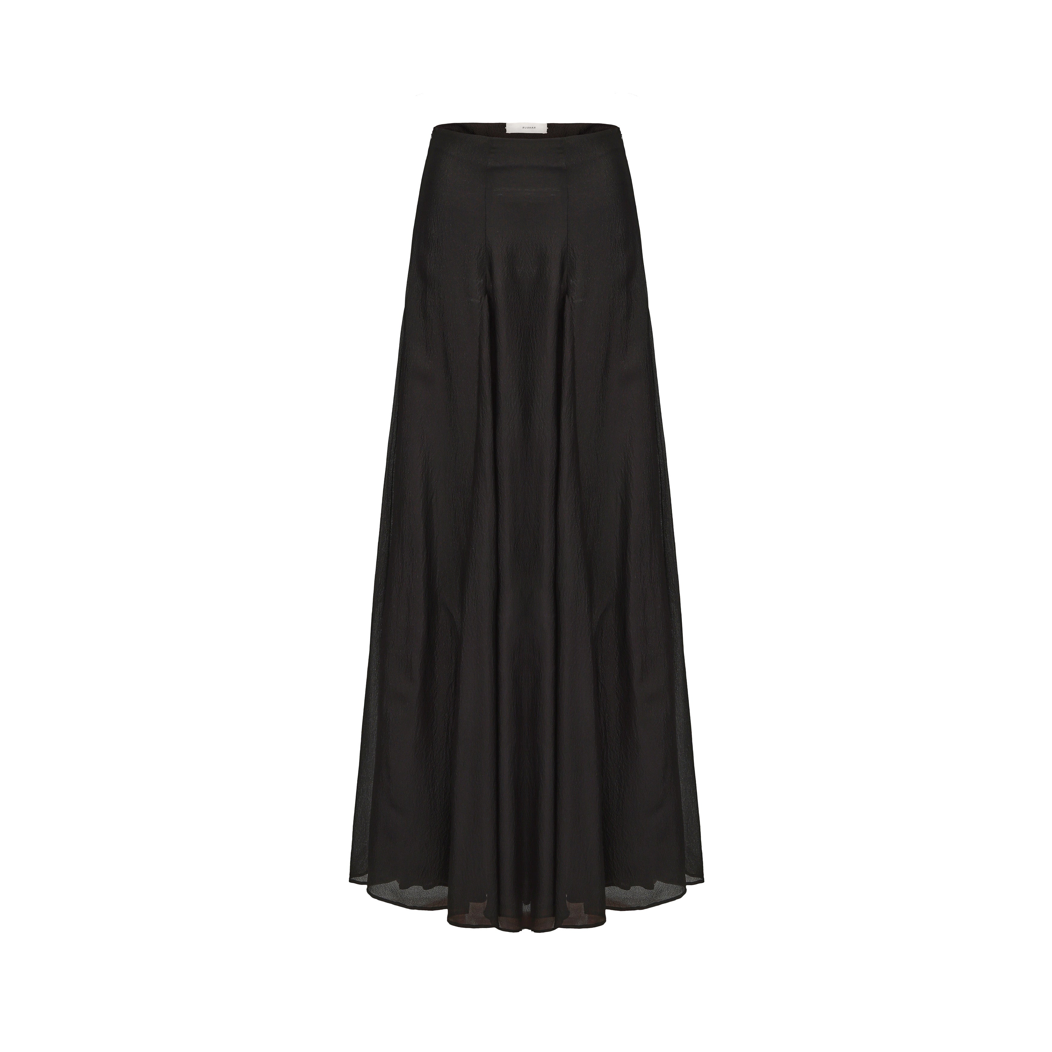 SS25 - JET BLACK TRIANGLE SKIRT