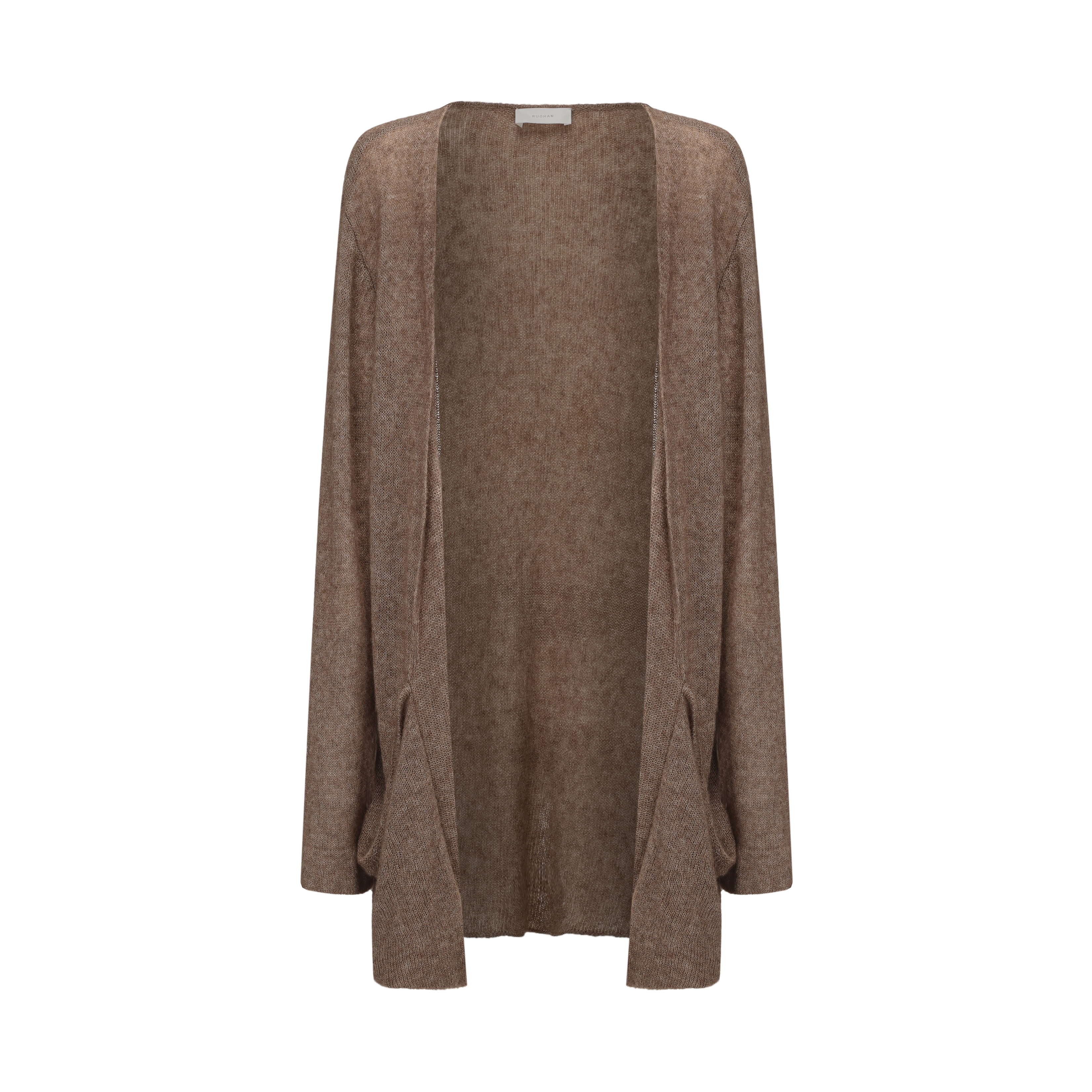 AW24 - BROWN KNIT AVONIA JACKET