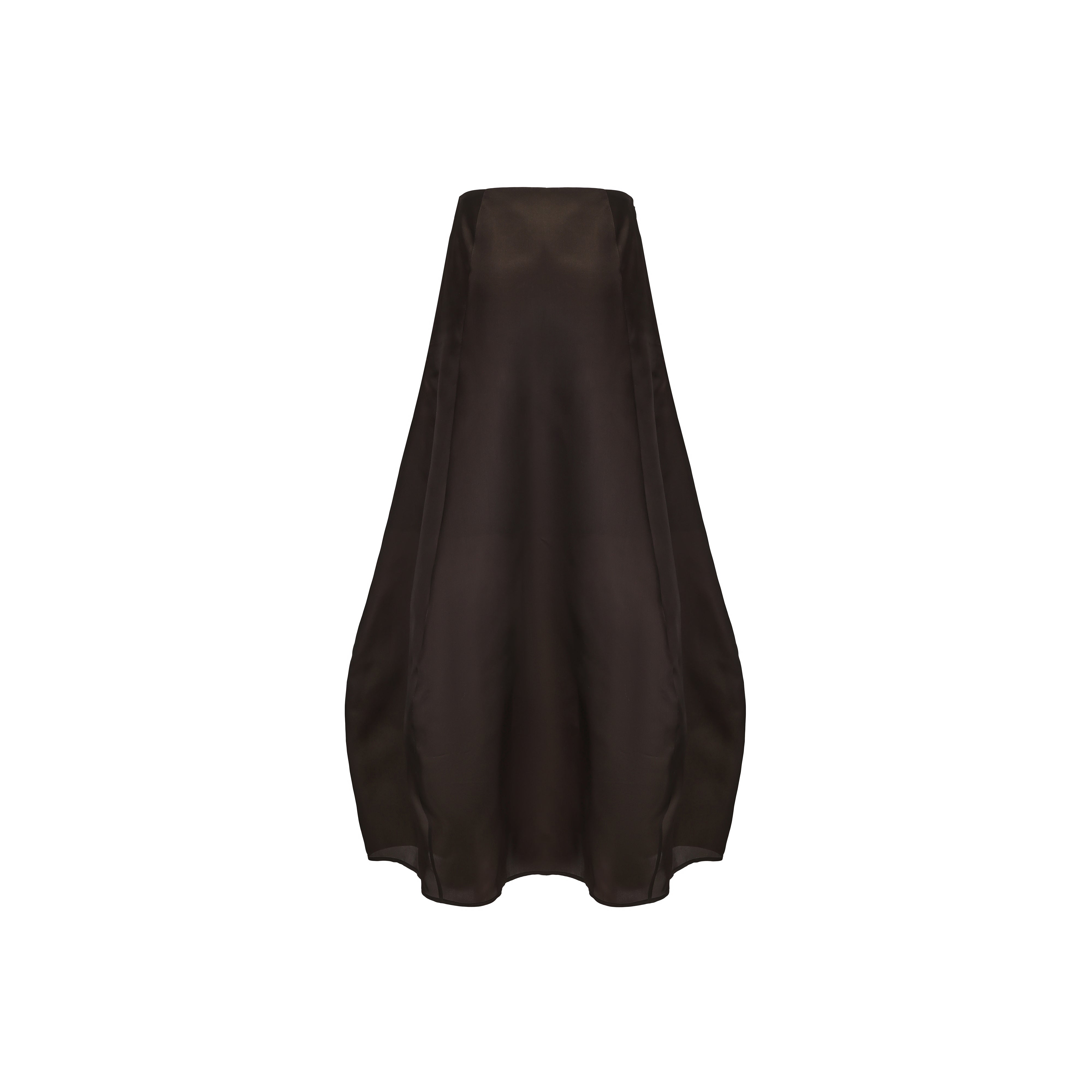 AW25 - SABLE BROWN COCOON SKIRT