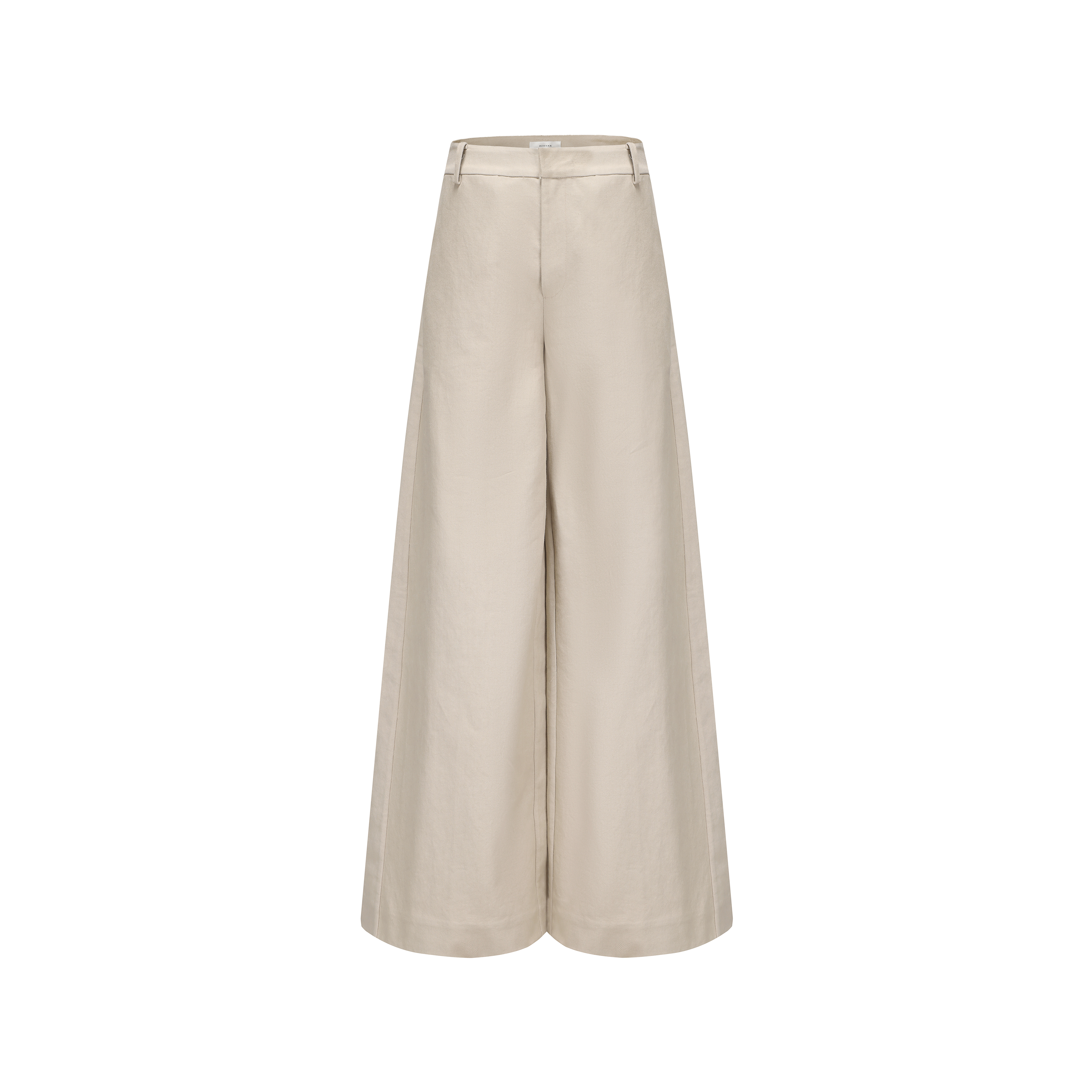 PRE SS25 - HESSIAN BEIGE DIAGNAL PANTS