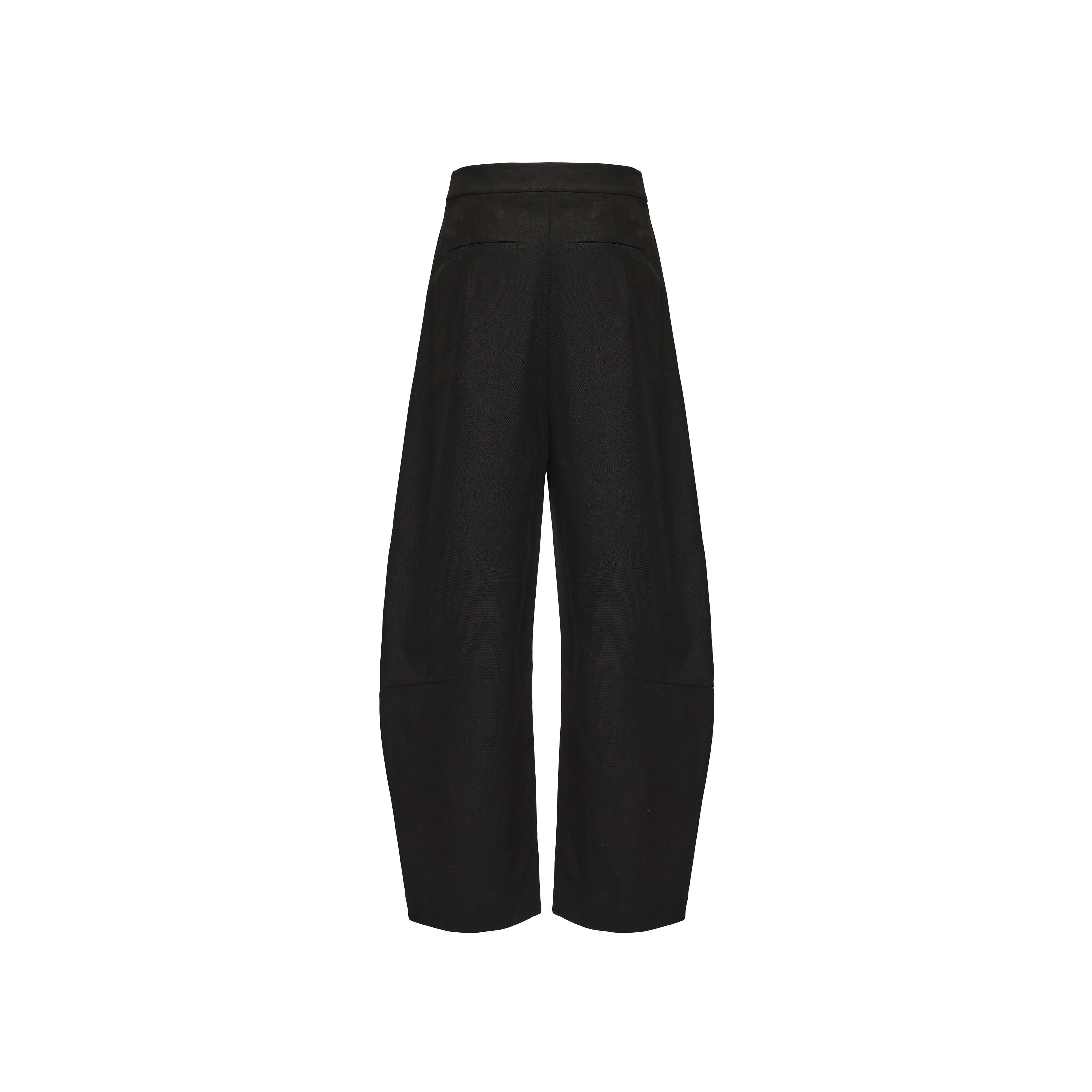 AW25 - BLACK COCOON PANTS