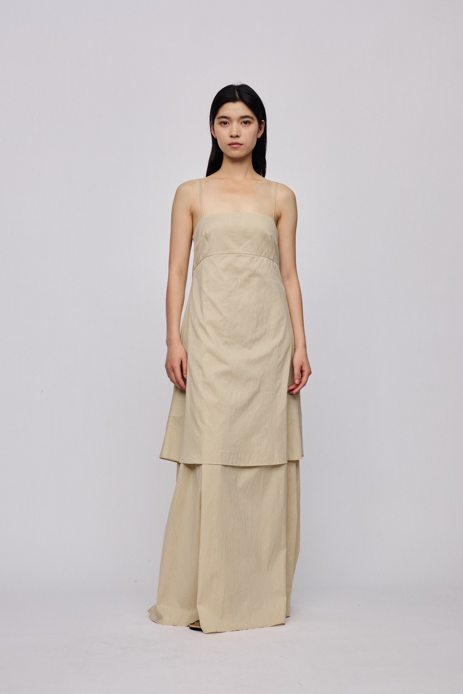 PRE SS25 - PALE CARAMAL CAYO DRESS