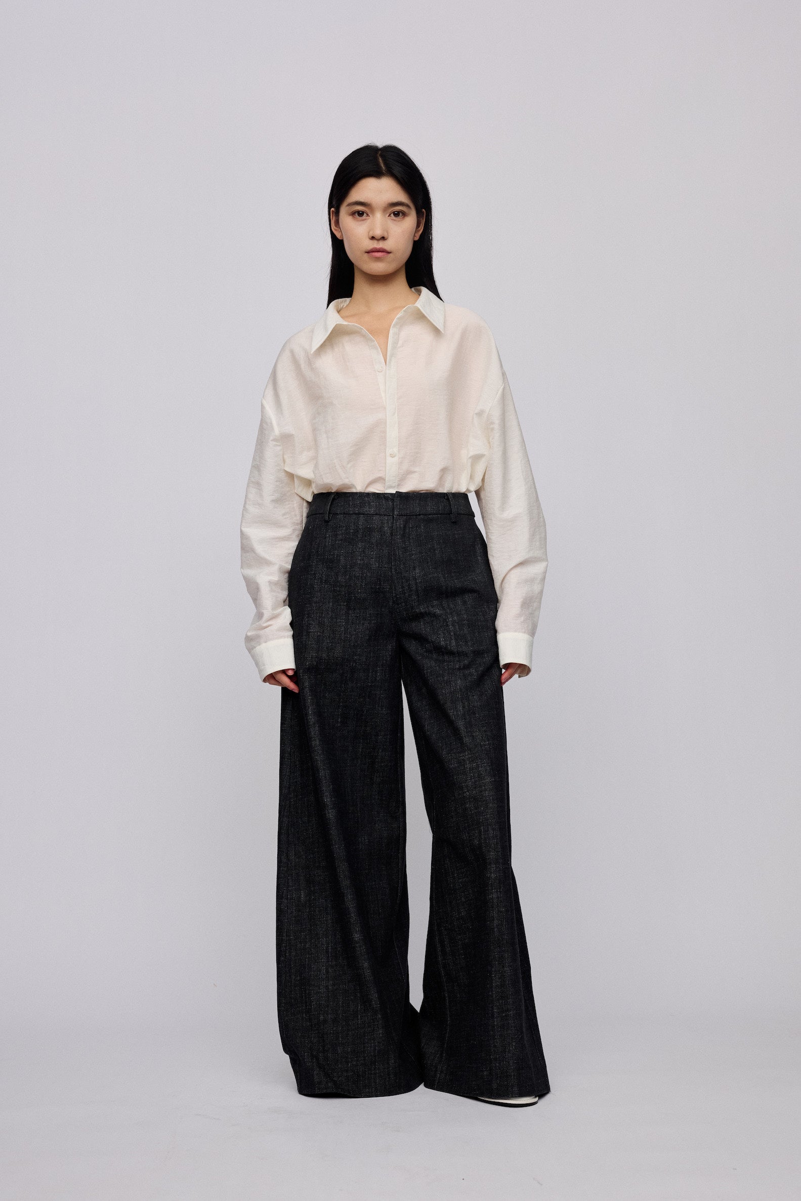 PRE SS25 - STONE DIAGNAL PANTS