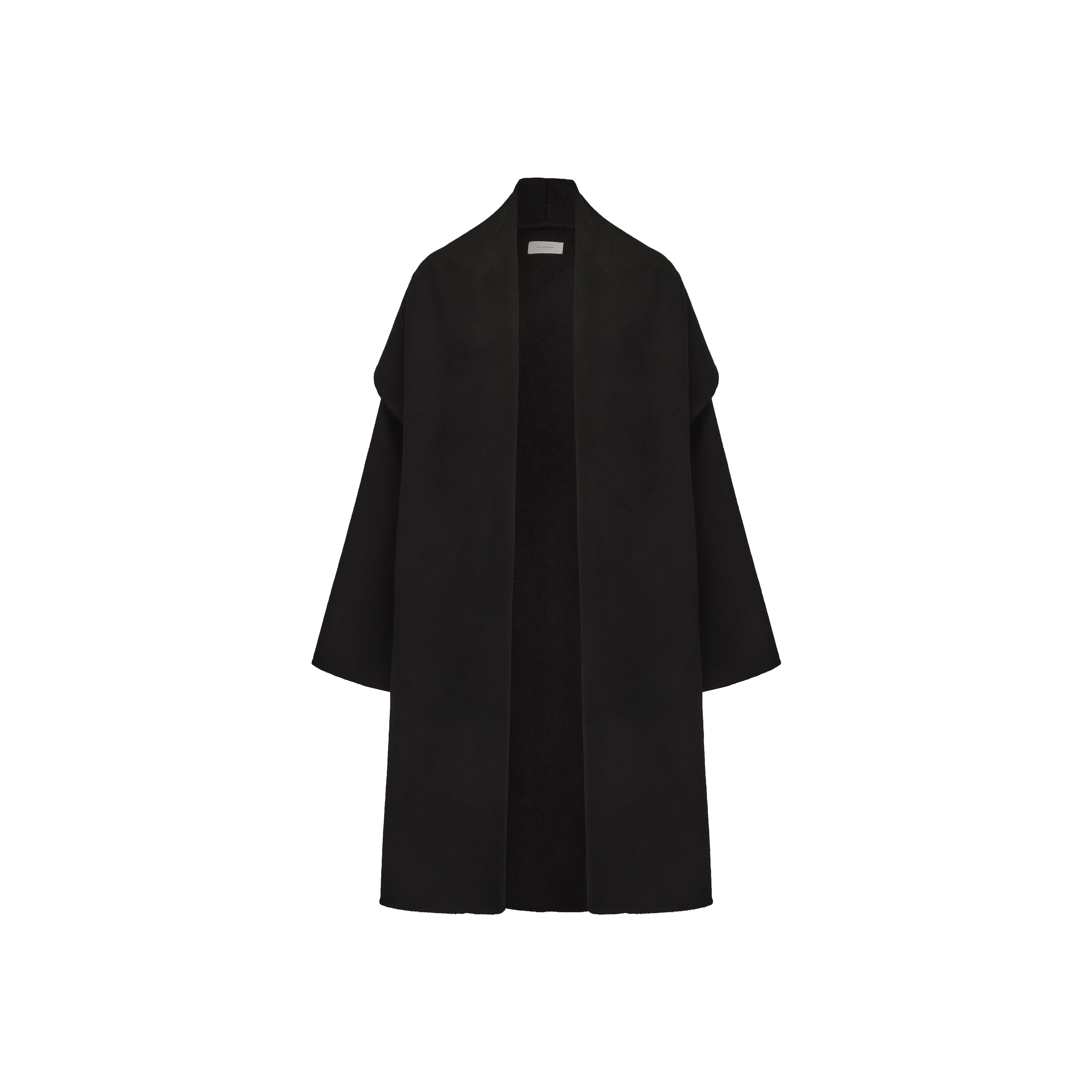 AW25 - JET BLACK ELIN COAT