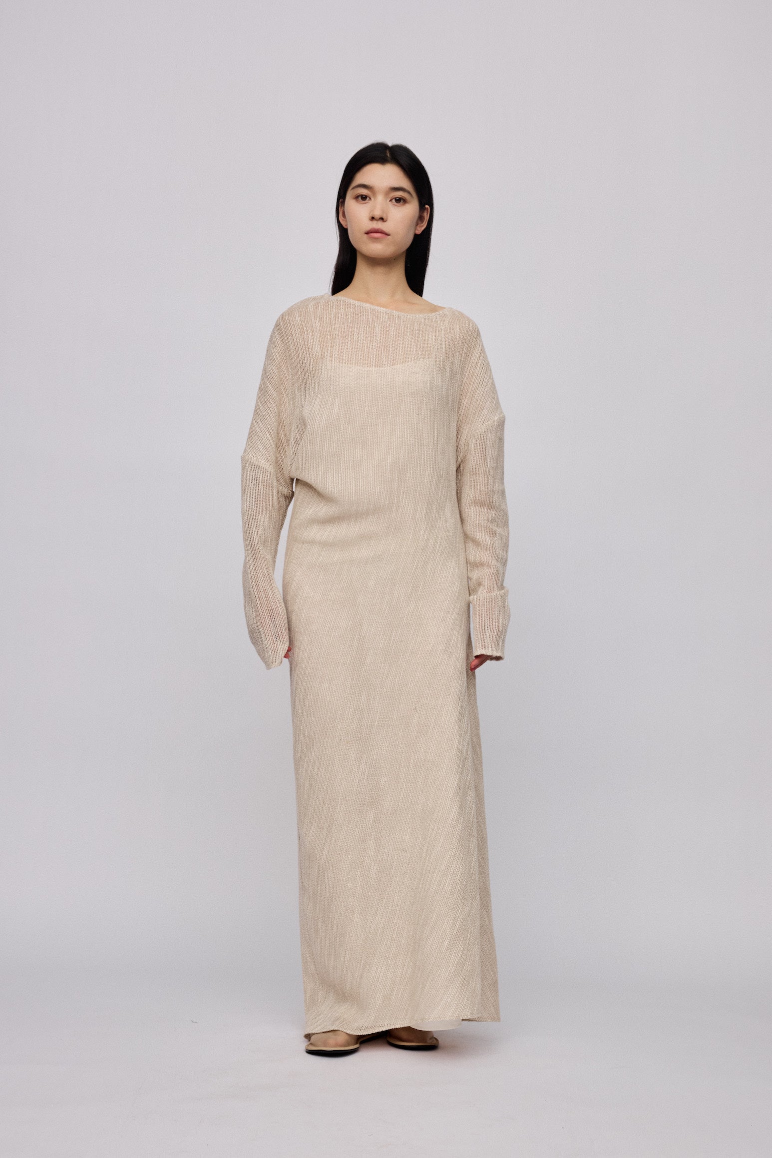 PRE SS25 - LINEN COBIA LONG BLOUSE