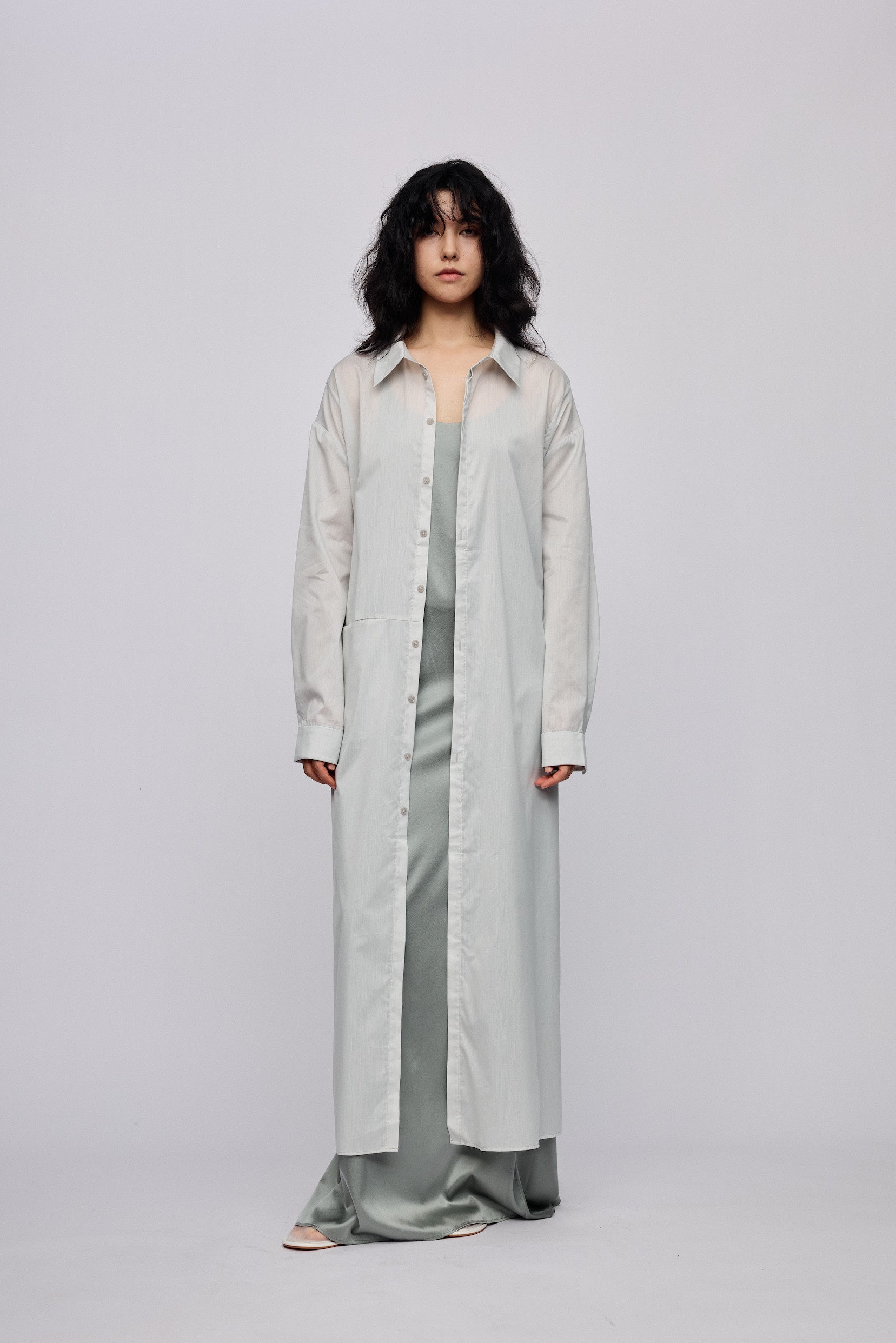 PRE SS25 - WATER AGLA SHIRT DRESS