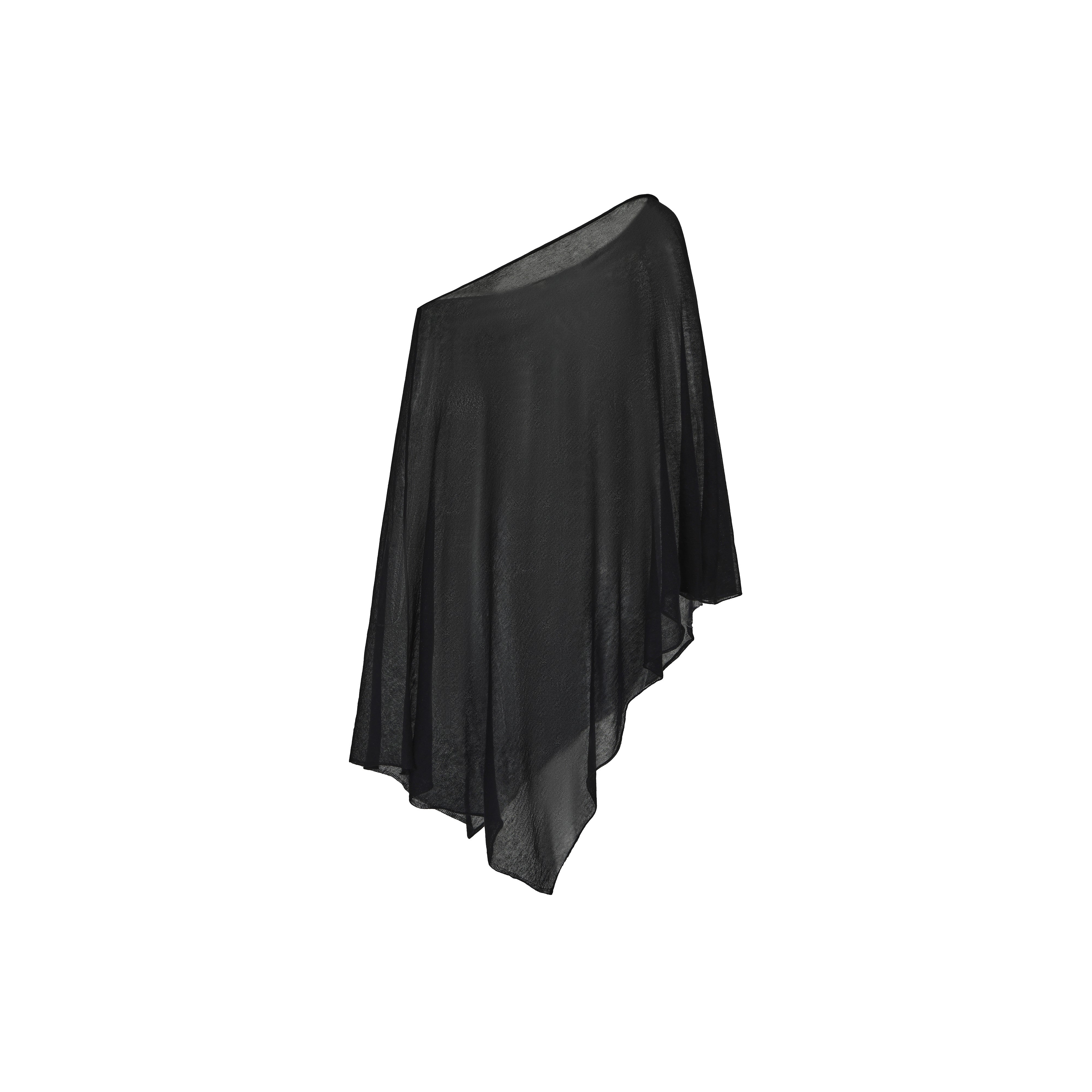 PREAW25 - BLACK DRIP CAPE