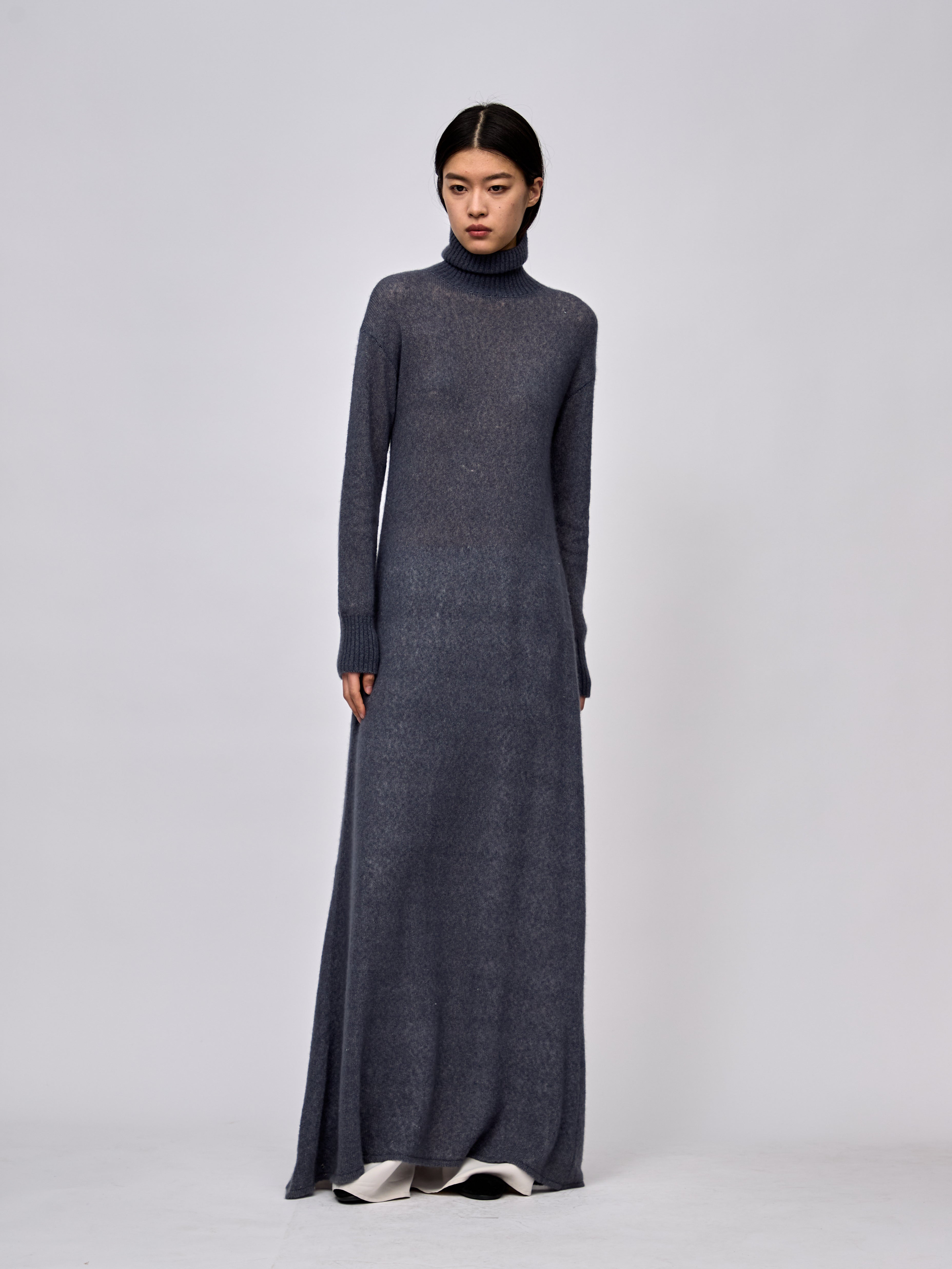 AW24 - OMBRE BLUE KNIT TERAINA DRESS