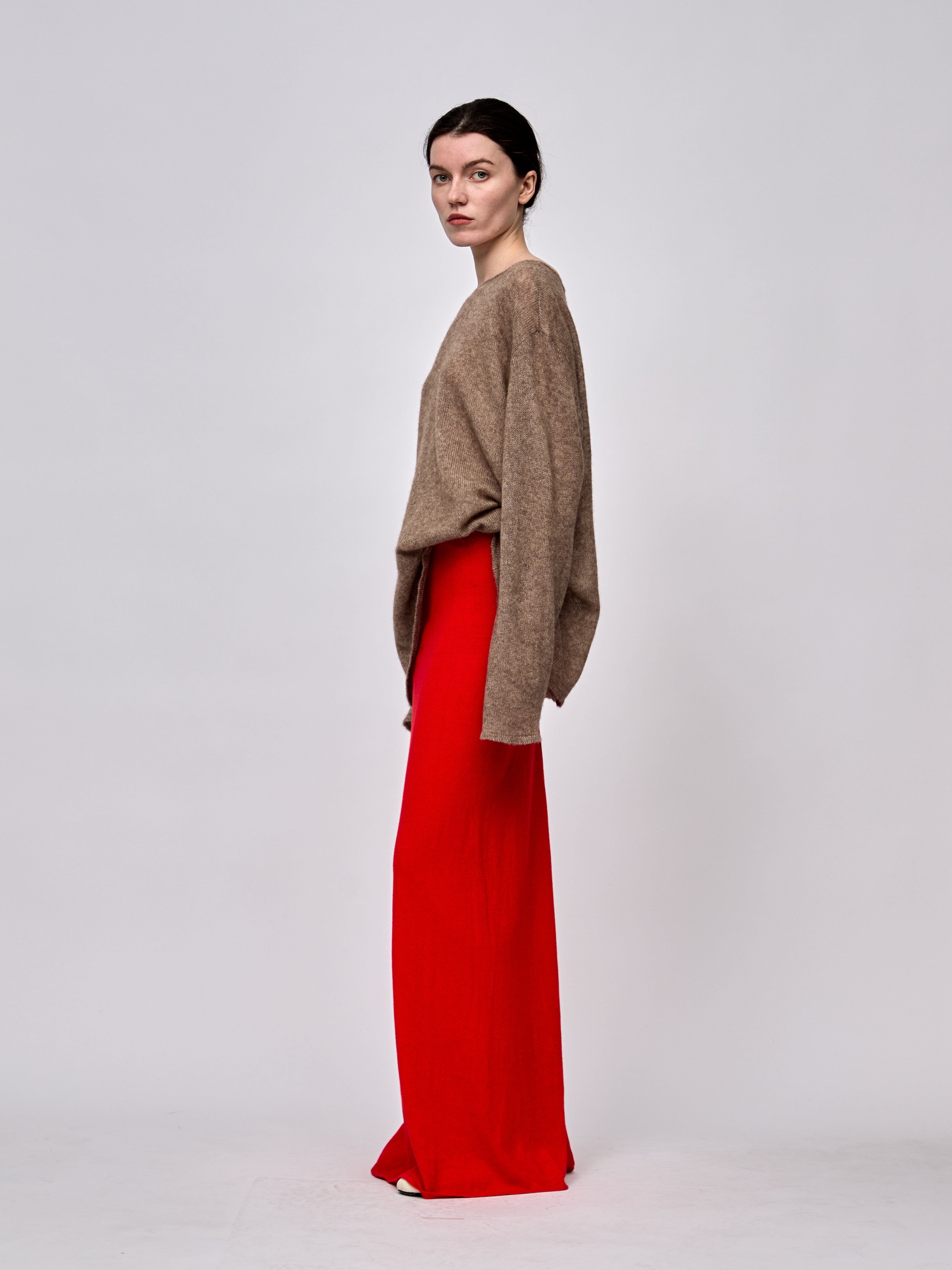 AW24 - JOSHUA KNIT PENCIL SKIRT