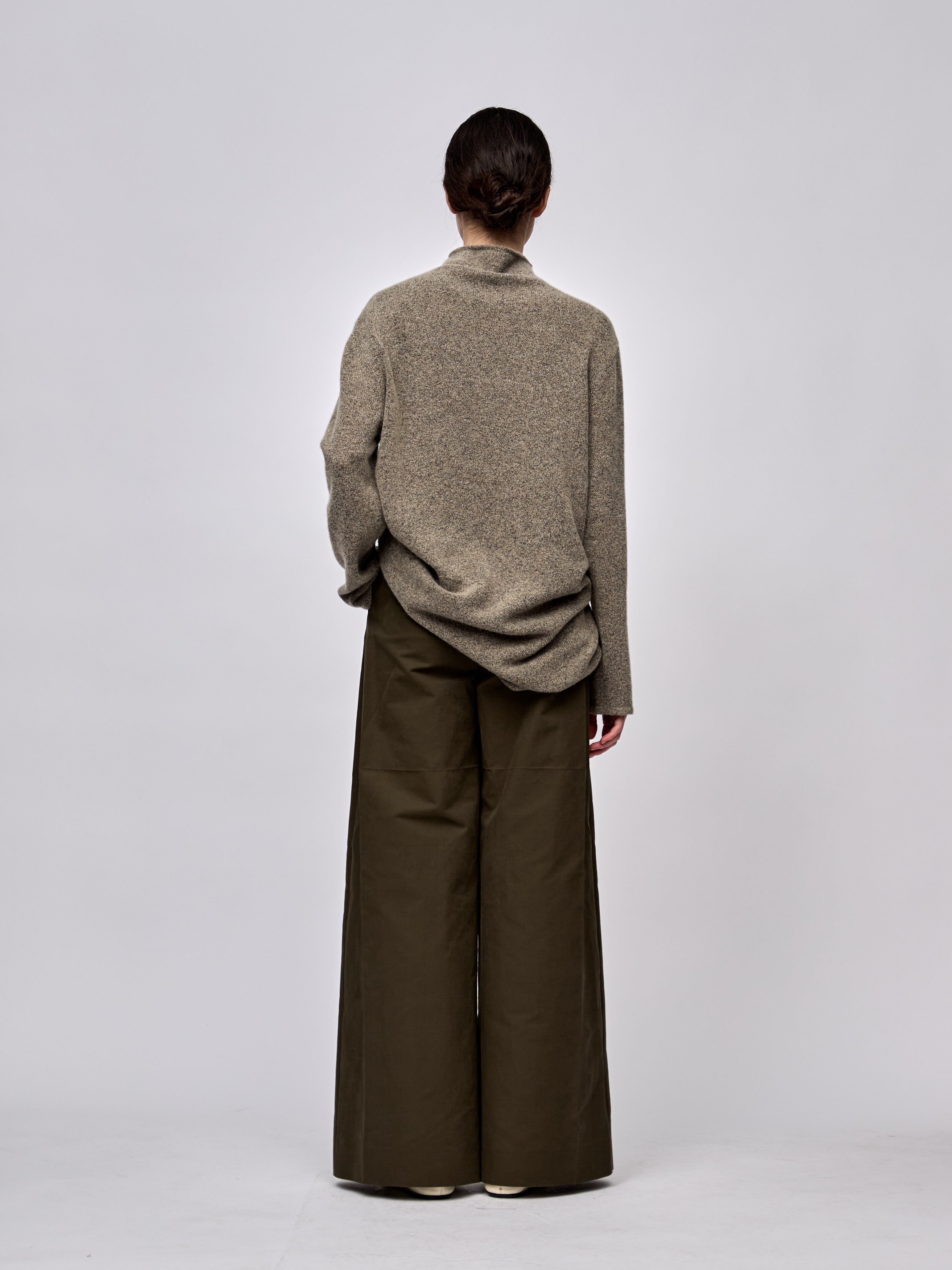 AW24 - KHAKI CULION TROUSERS