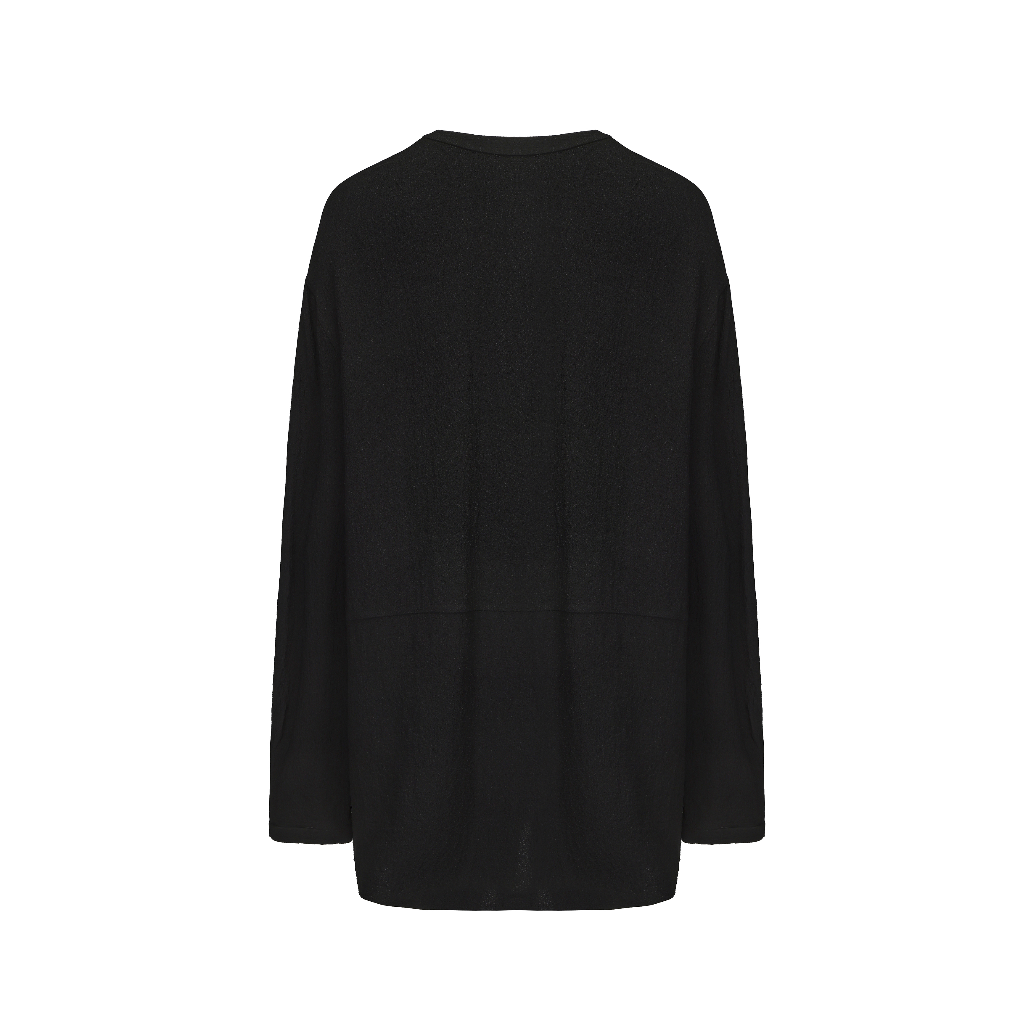 AW24 - BLACK WOLIN SHIRT