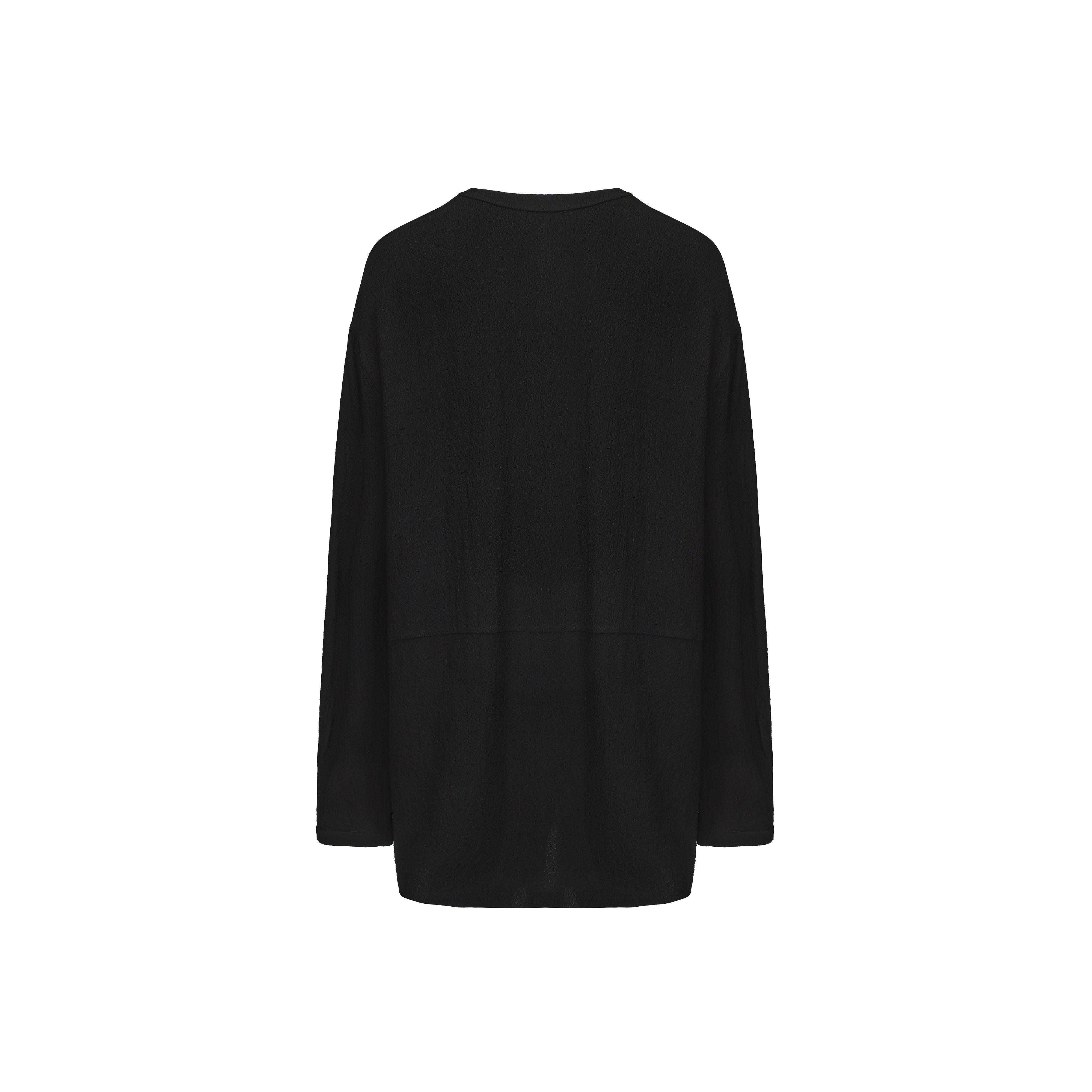 AW24 - BLACK WOLIN SHIRT