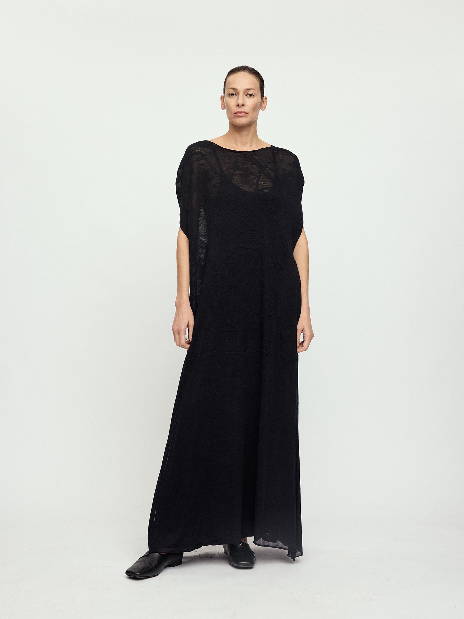 AW25 - BLACK BOREA DRESS