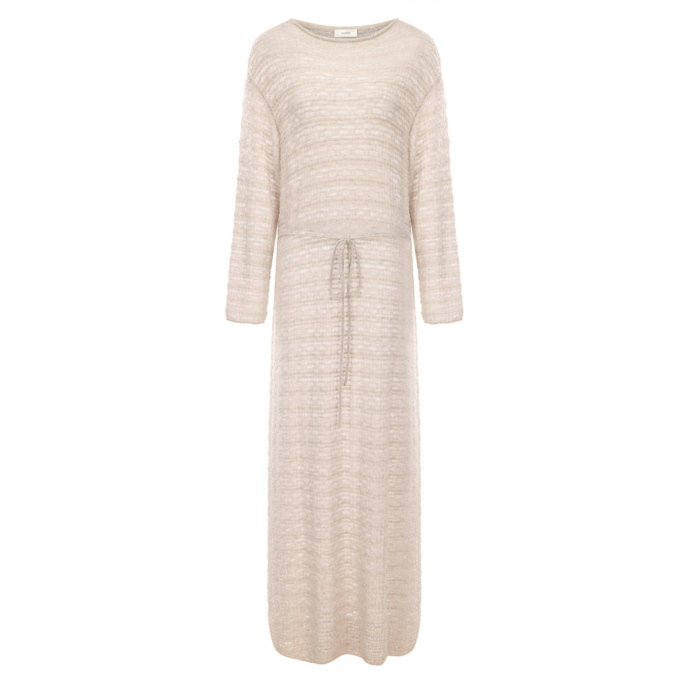 PRE SS25 - PALE STRAW LOUNGE DRESS