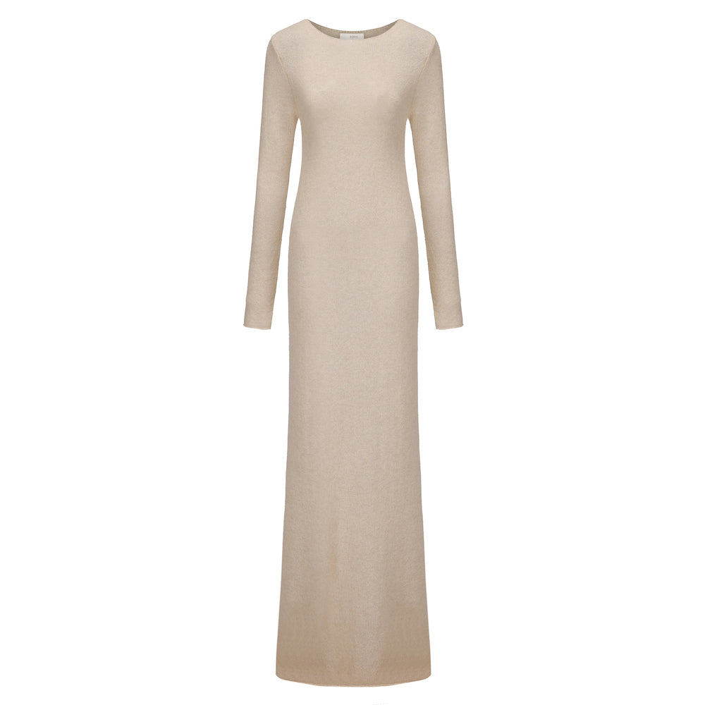 PRE SS25 - NATURAL FOGO DRESS