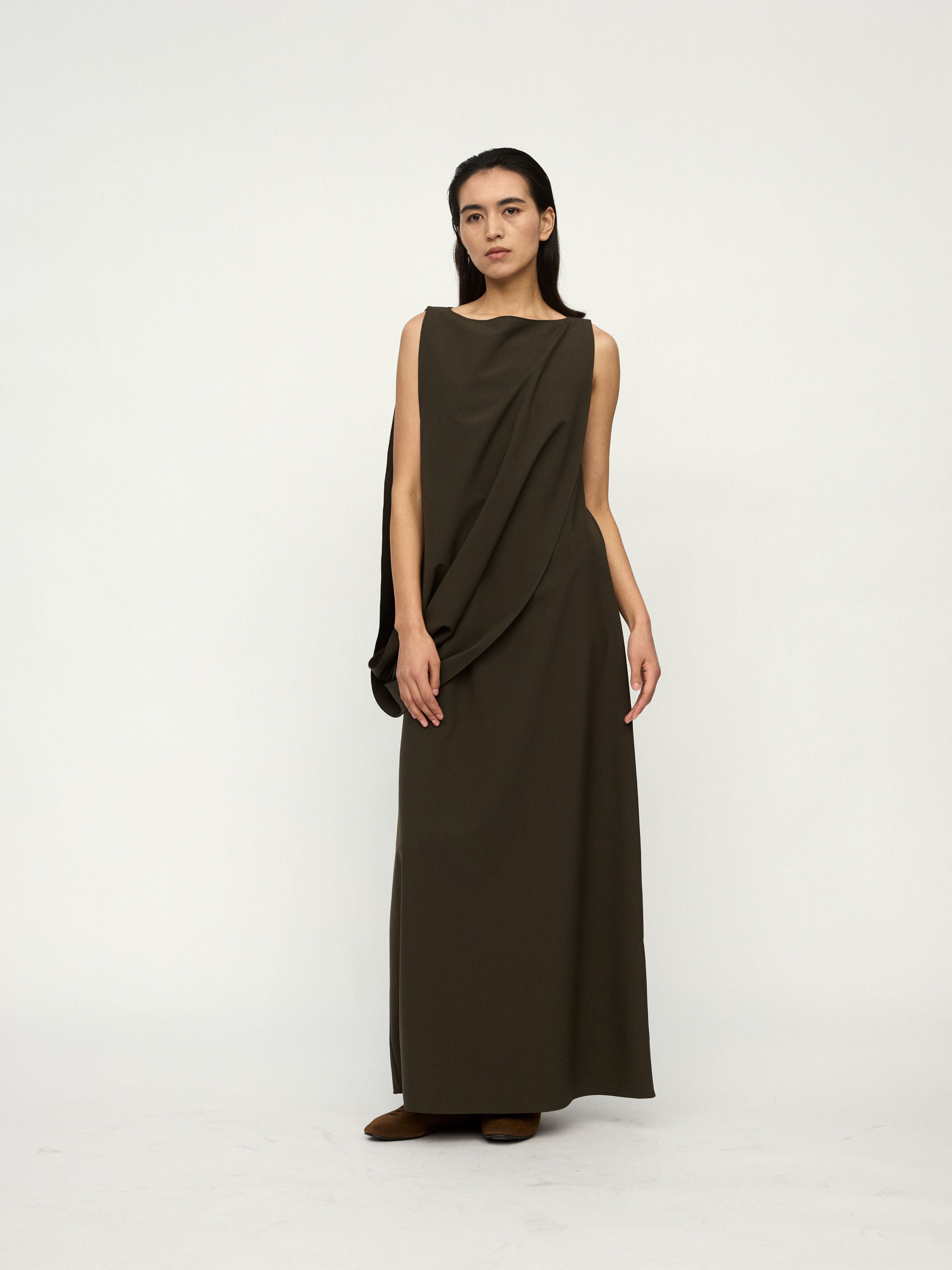 PREAW25 - CYPRESS BOA DRESS