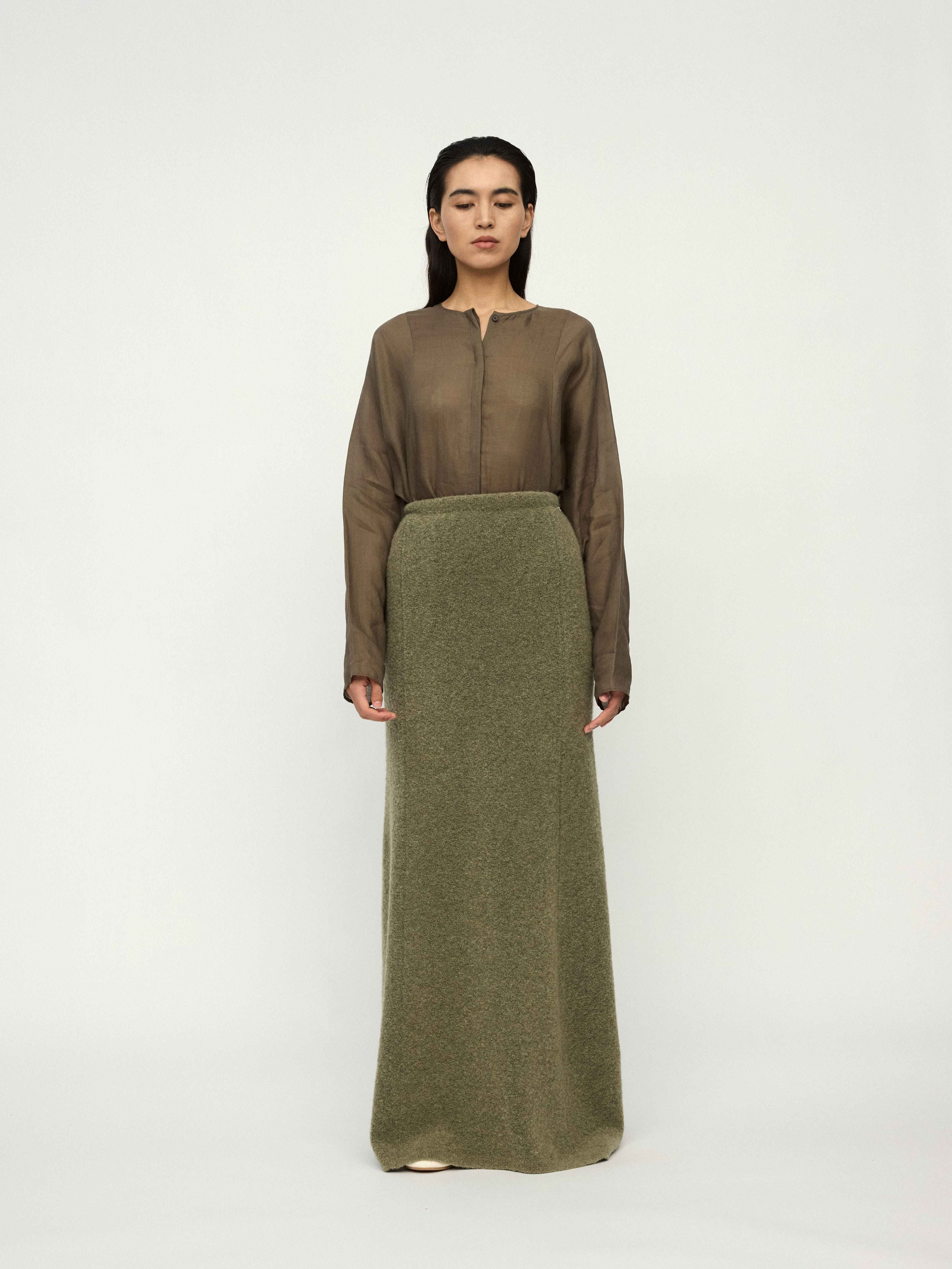 PREAW25 - DARK SAGE BOCAS SKIRT