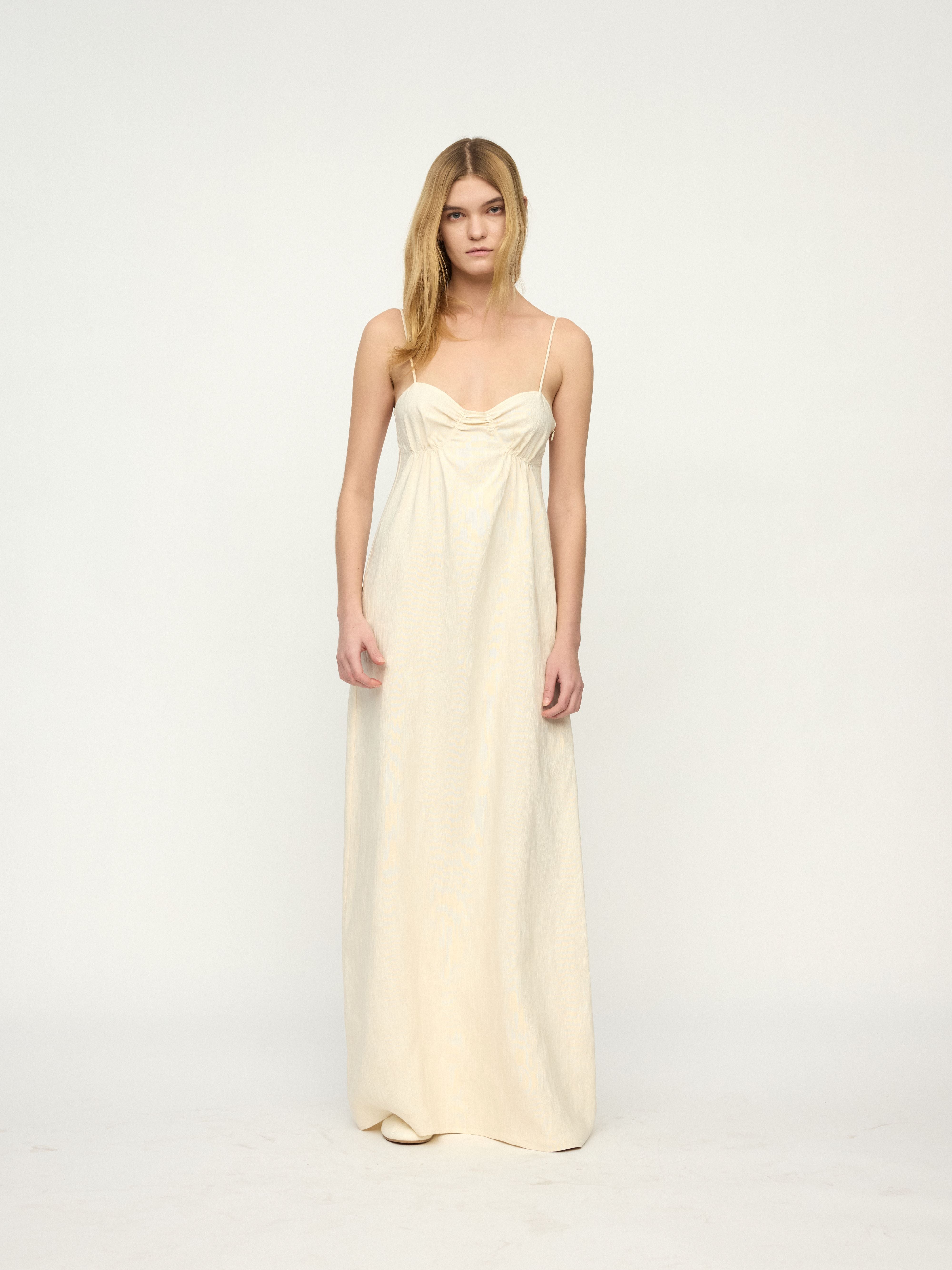 PREAW25 - WHEAT SHELL DRESS