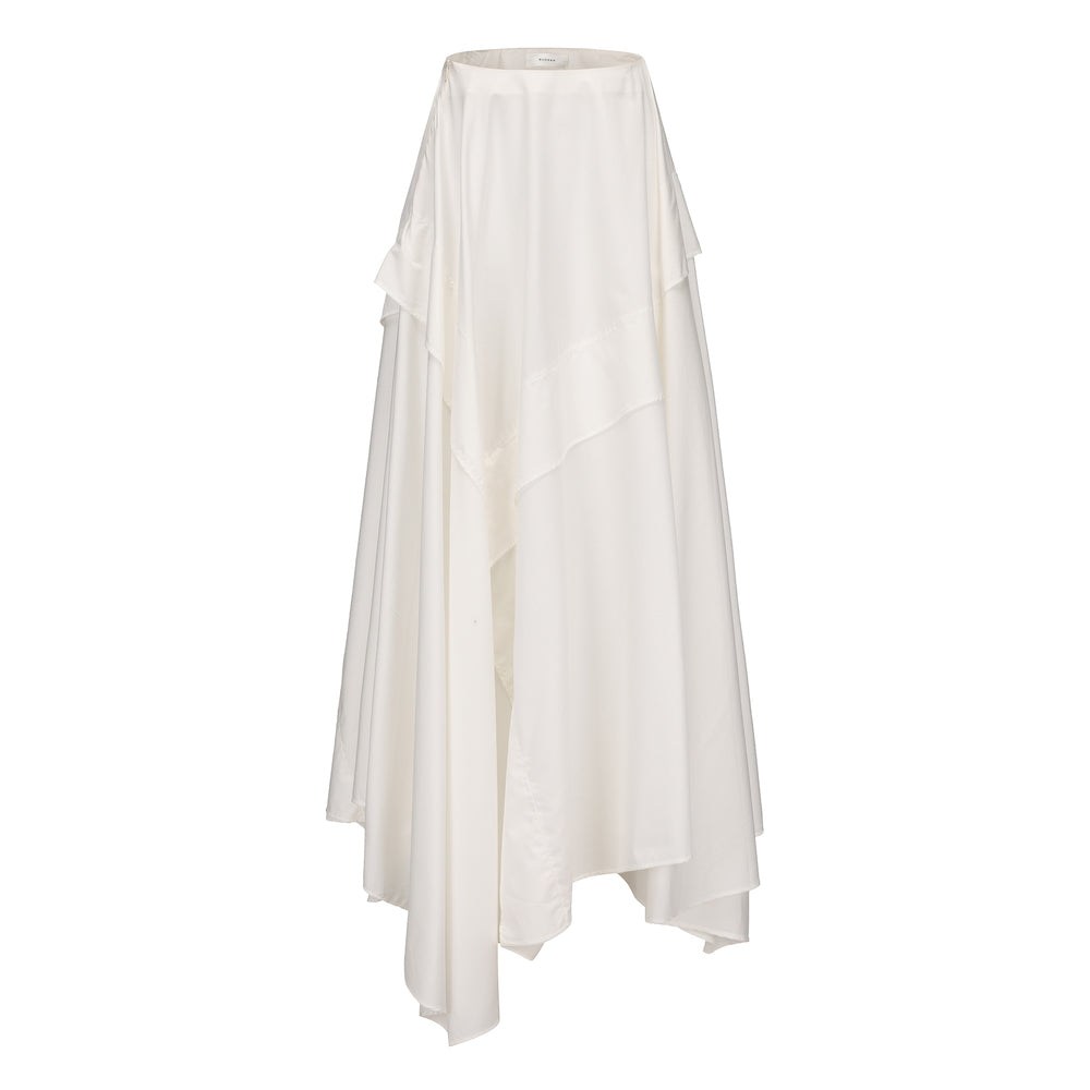 PRE SS25 - GLAZE WHITE TEURI SKIRT