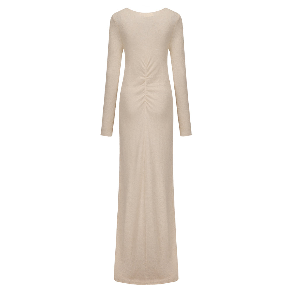 PRE SS25 - NATURAL FOGO DRESS