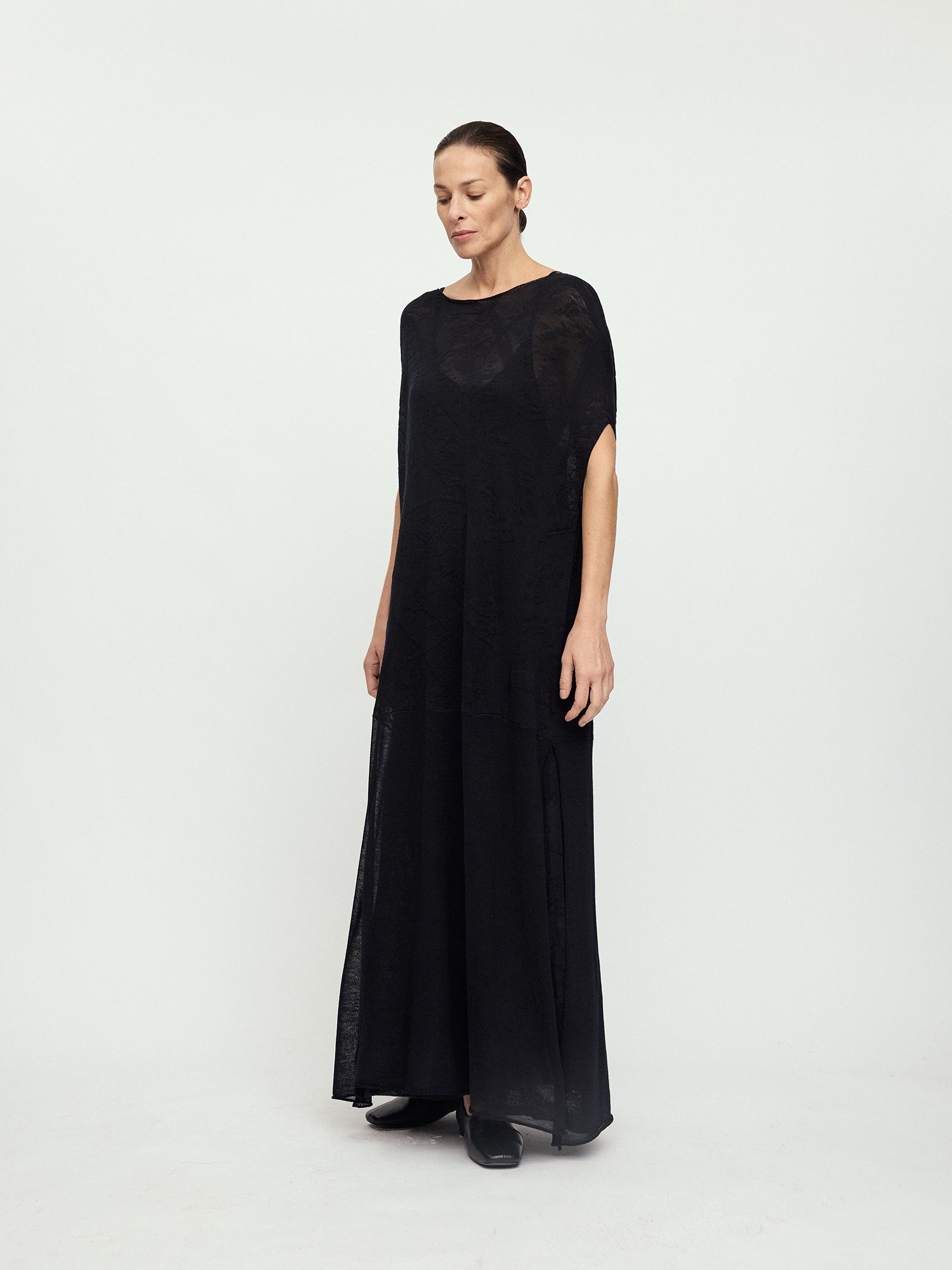 AW25 - BLACK BOREA DRESS