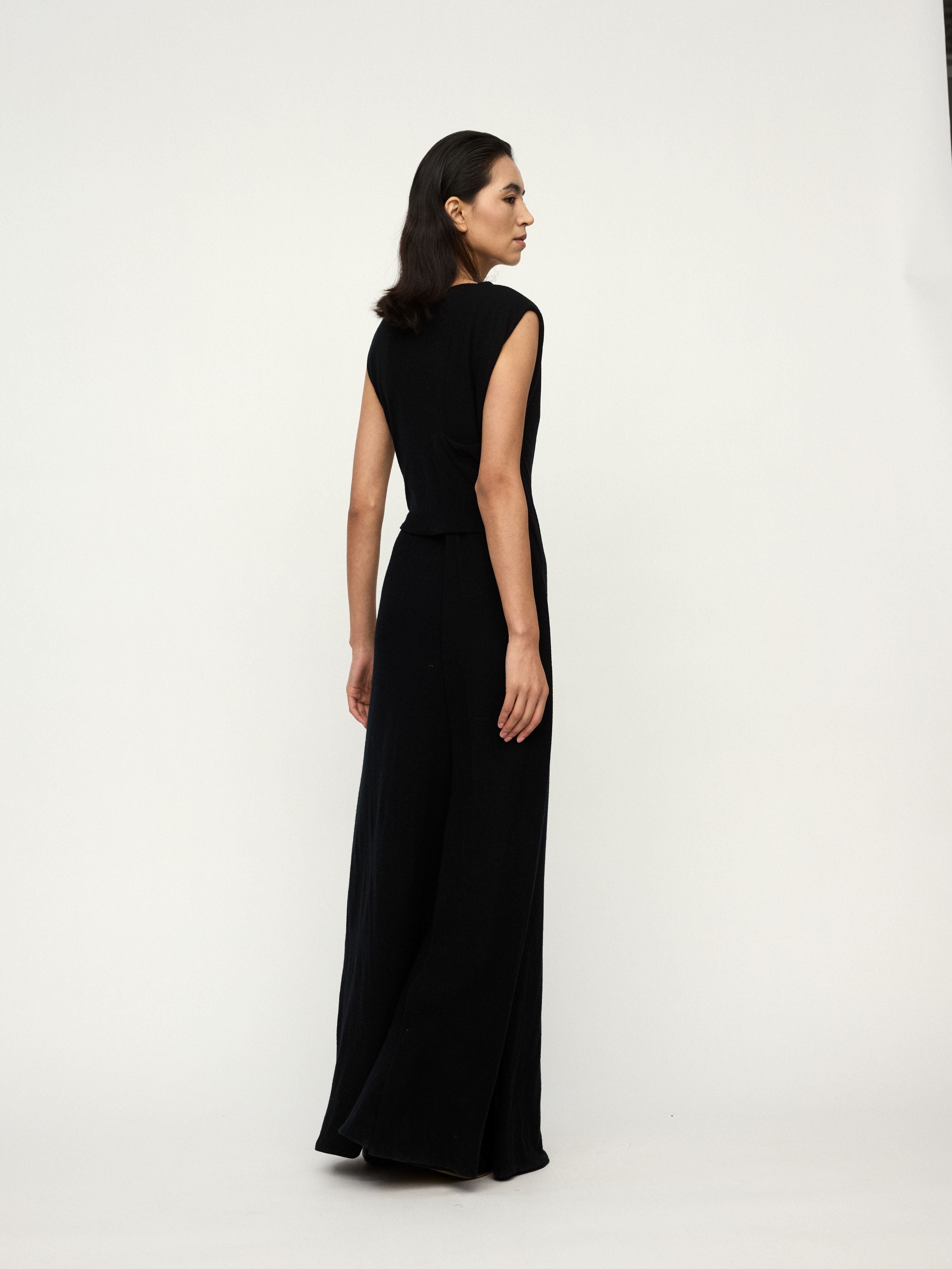 PREAW25 - JET BLACK ILHA DRESS