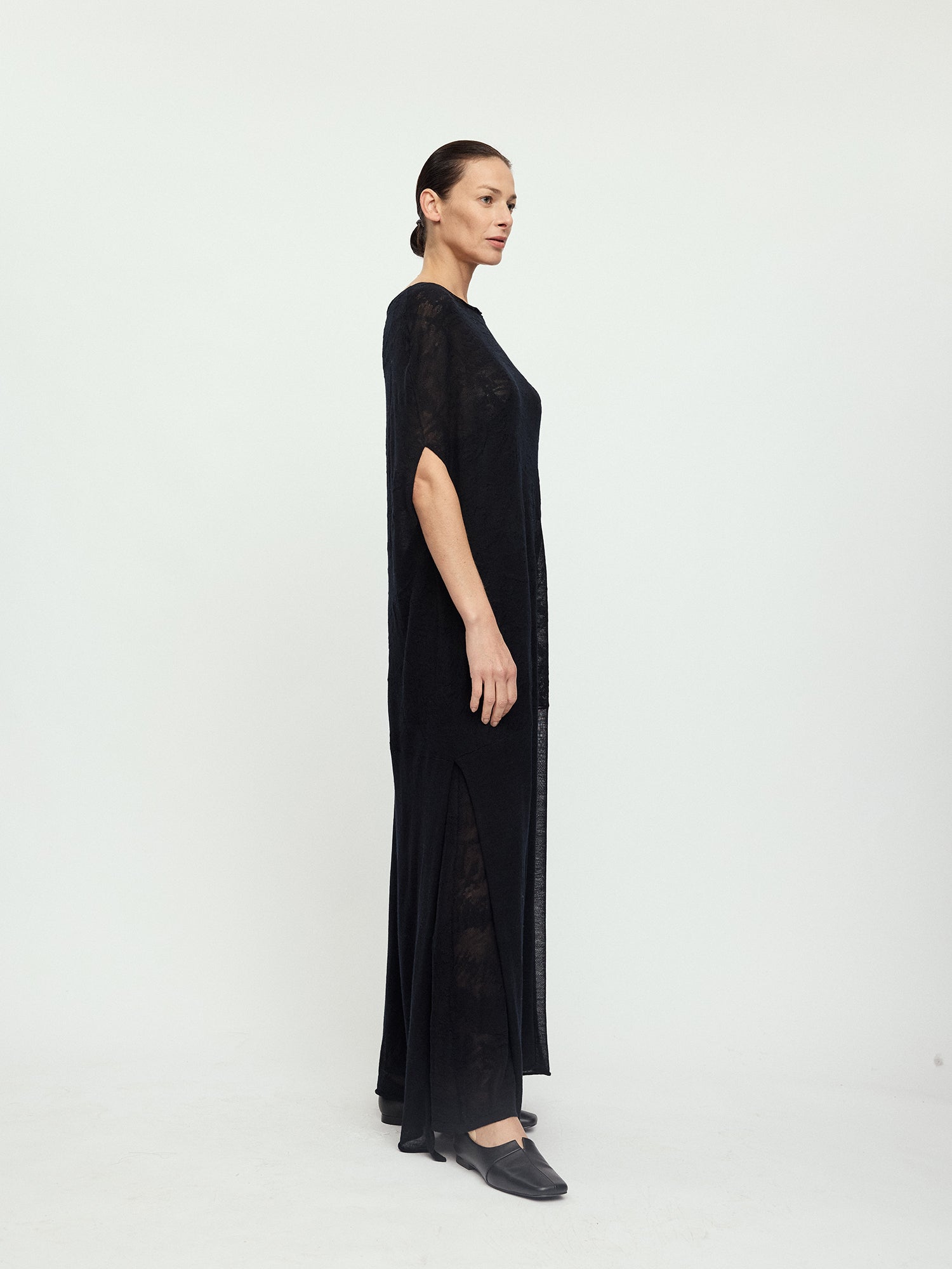 AW25 - BLACK BOREA DRESS